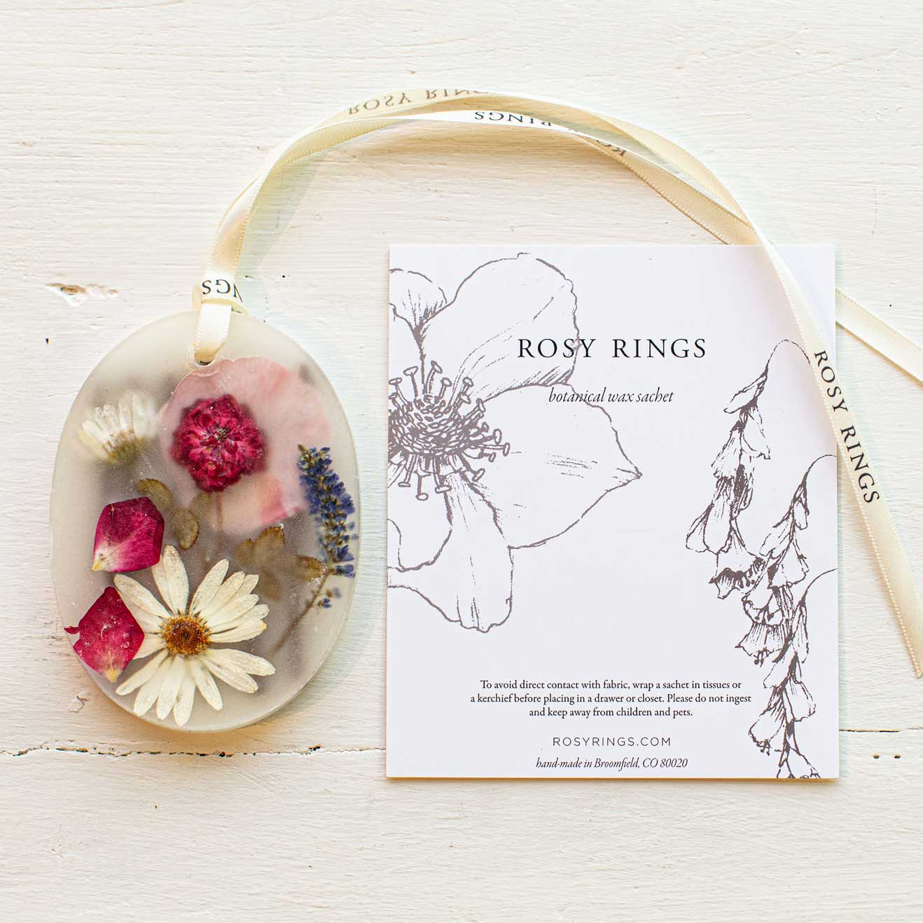 Petite Sachet - Apricot Rose