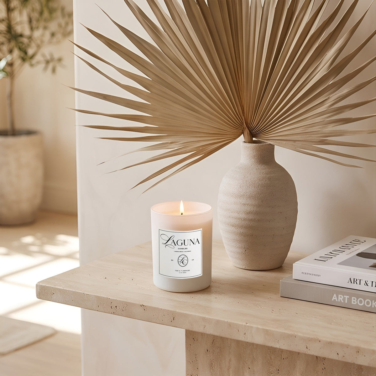 Luxury Candle Tide & Tuberose - Floral Scent | 13oz (369g)