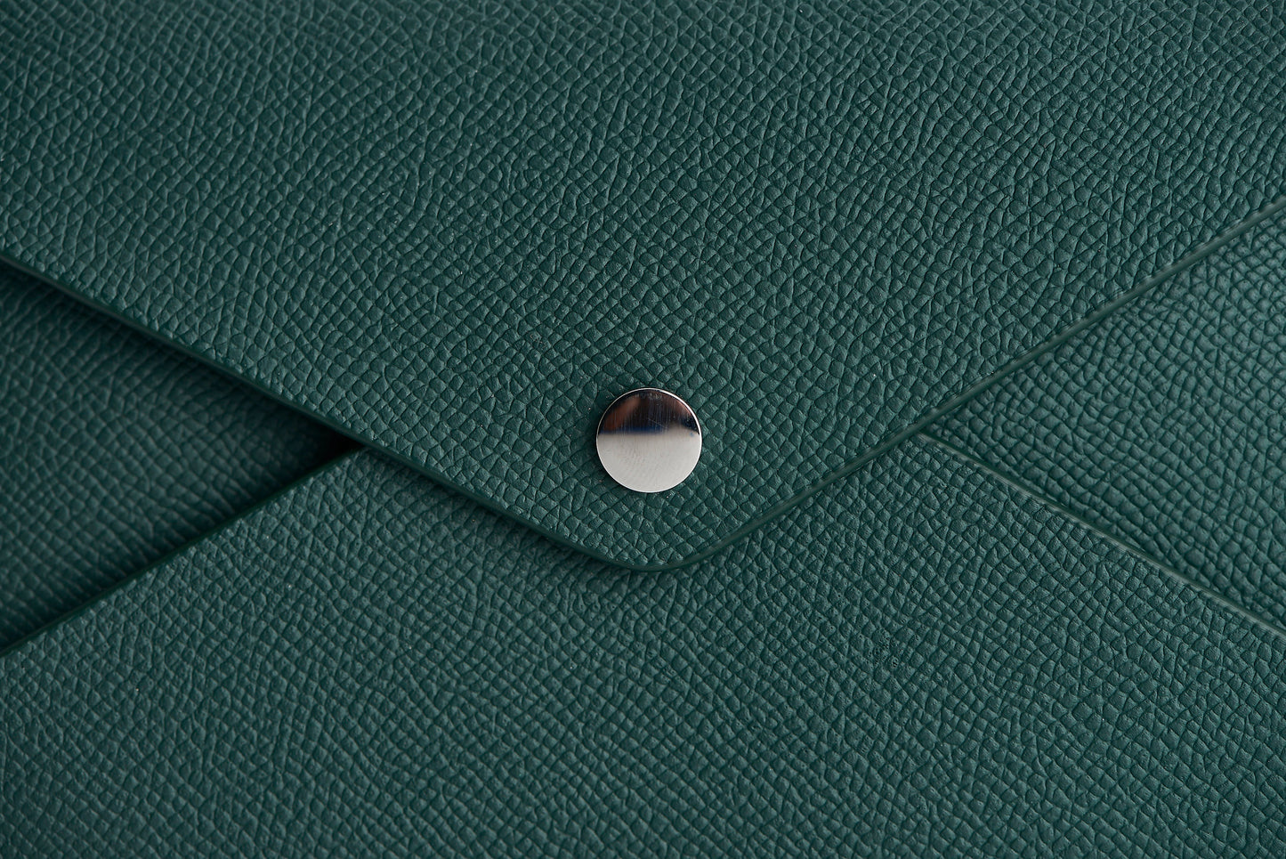 The Pochette Clutch - Hunter Green