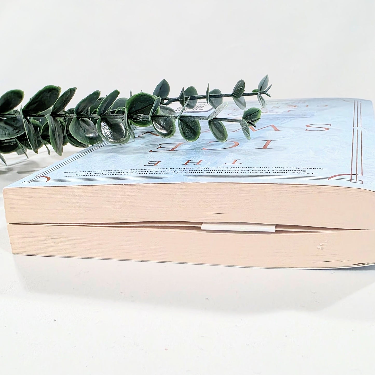 Blue Floral | Sparkle Holographic Magnetic Bookmark