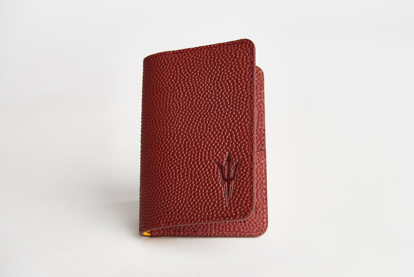 ASU Football Leather Foldover Wallet