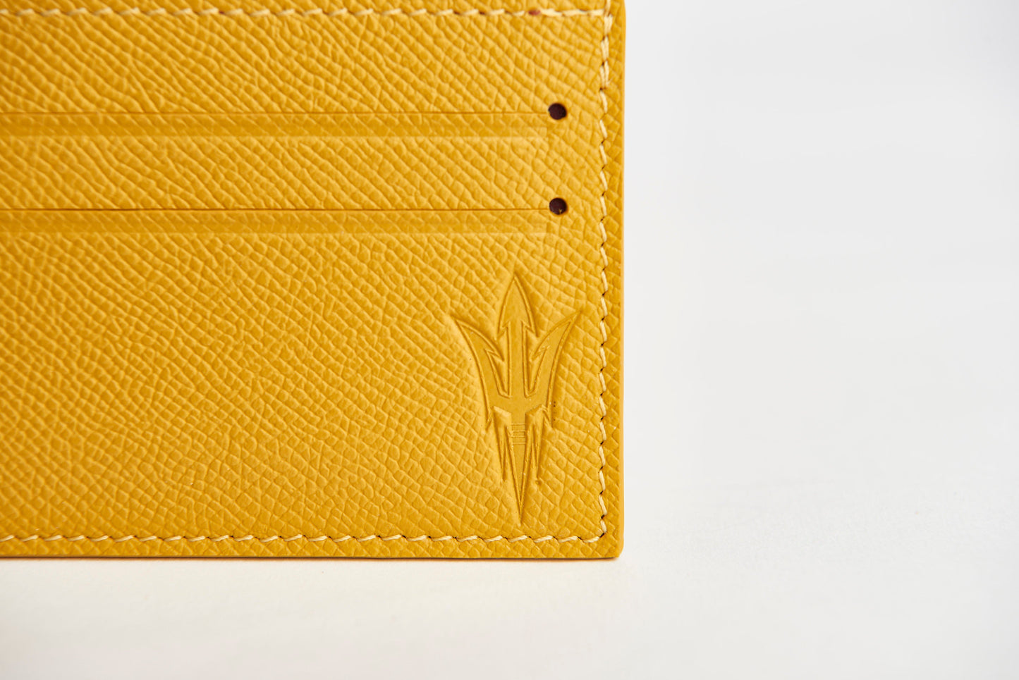 🟡 ASU Gold Epsom Leather Card Case