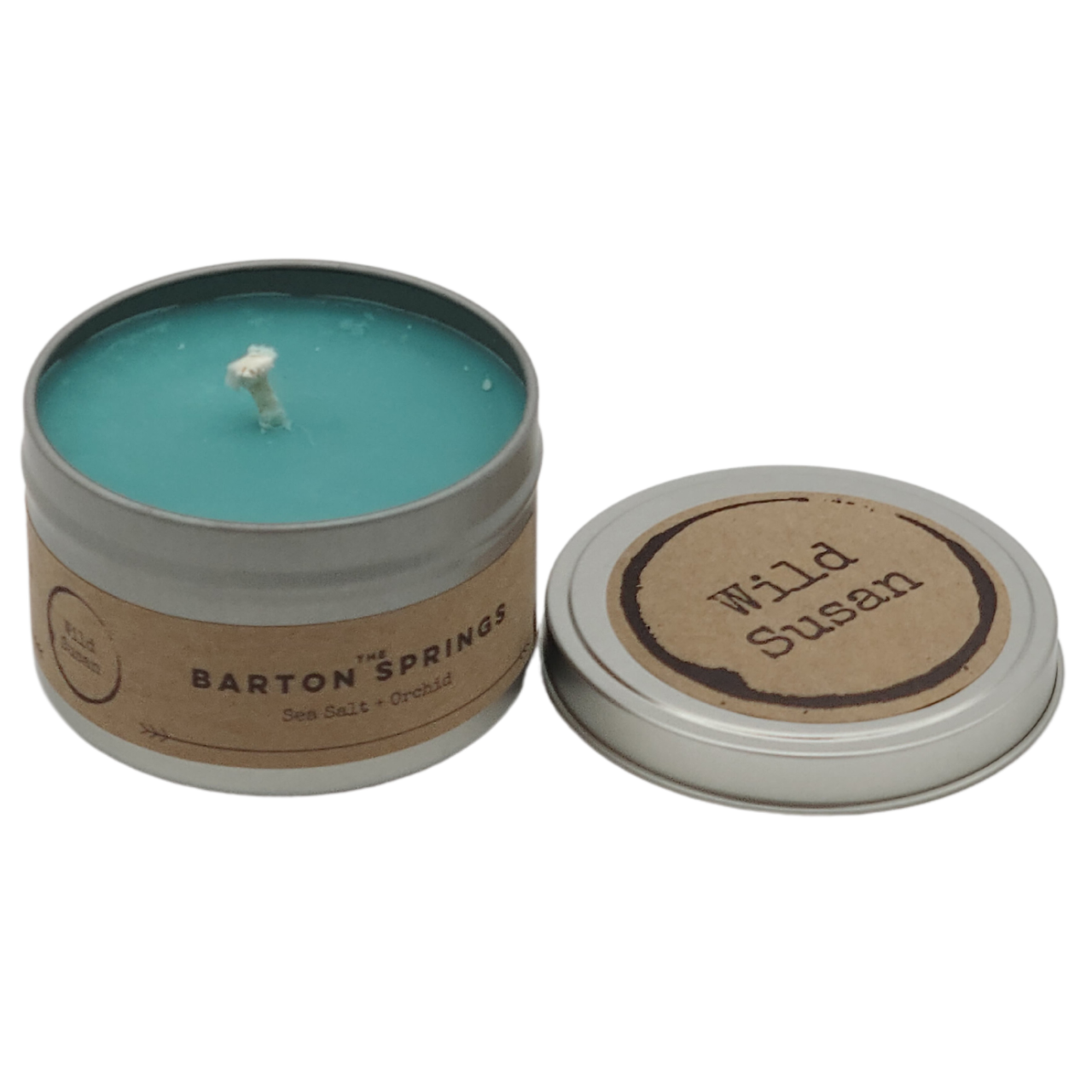 Barton Springs [Sea Salt + Orchid] Soy Candle