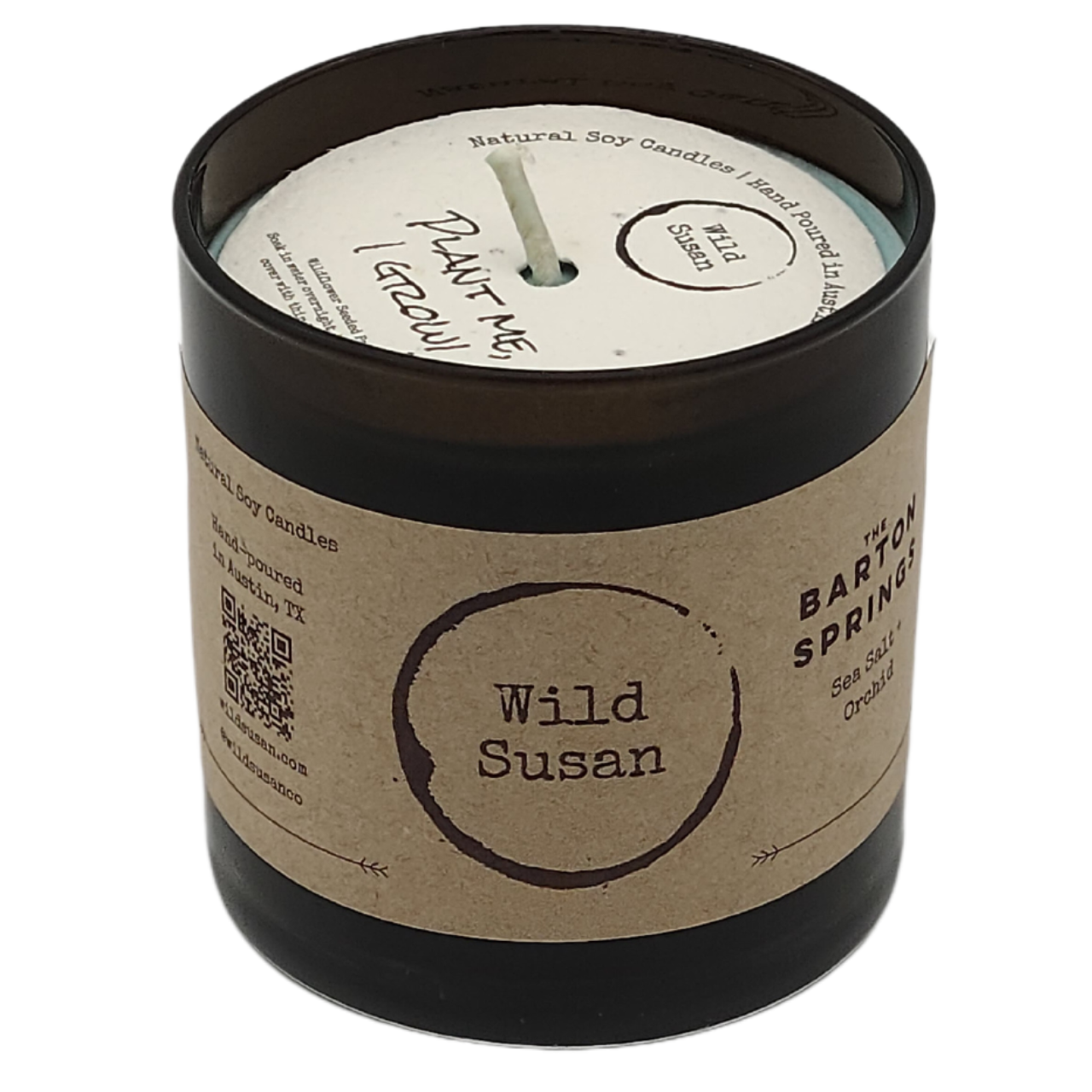 Barton Springs [Sea Salt + Orchid] Soy Candle