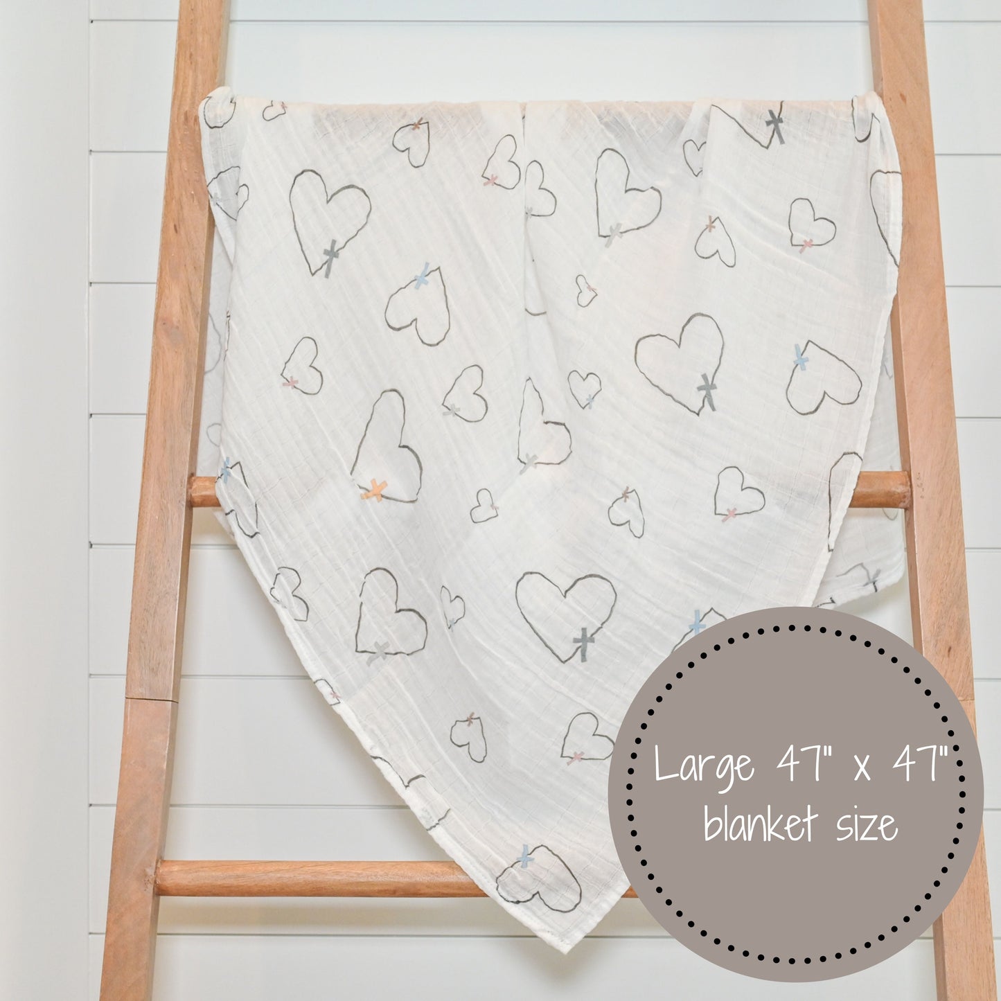 The Love of Christ Swaddle Blanket
