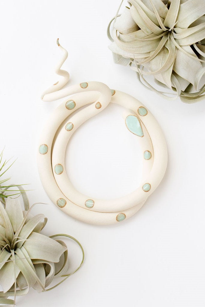 Large Ceramic Snake