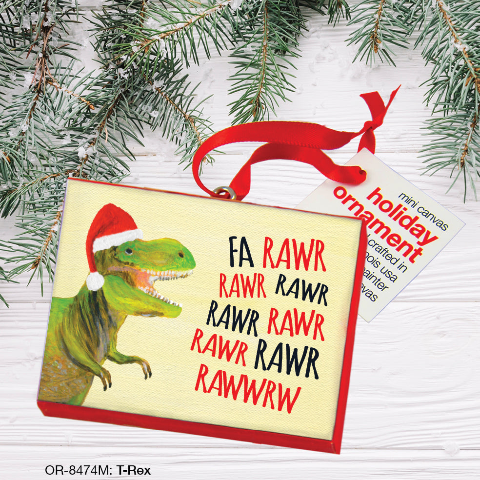 T-Rex Dinosaur, Ornament (OR-8474M)