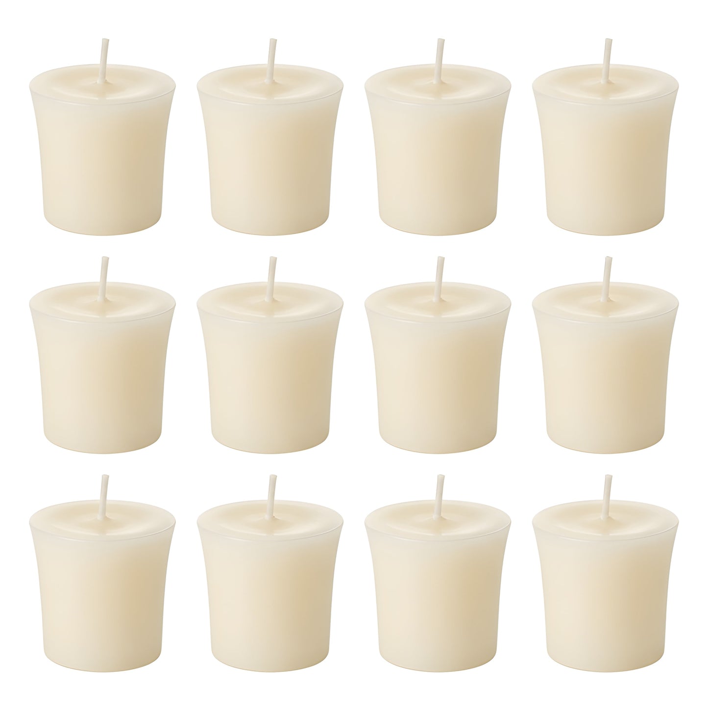 White Beeswax Votive Candles