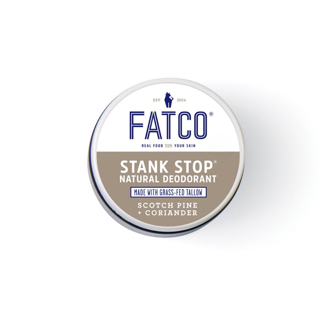 Stank Stop Cream Deodorant, Scotch Pine+Coriander, 2 Oz