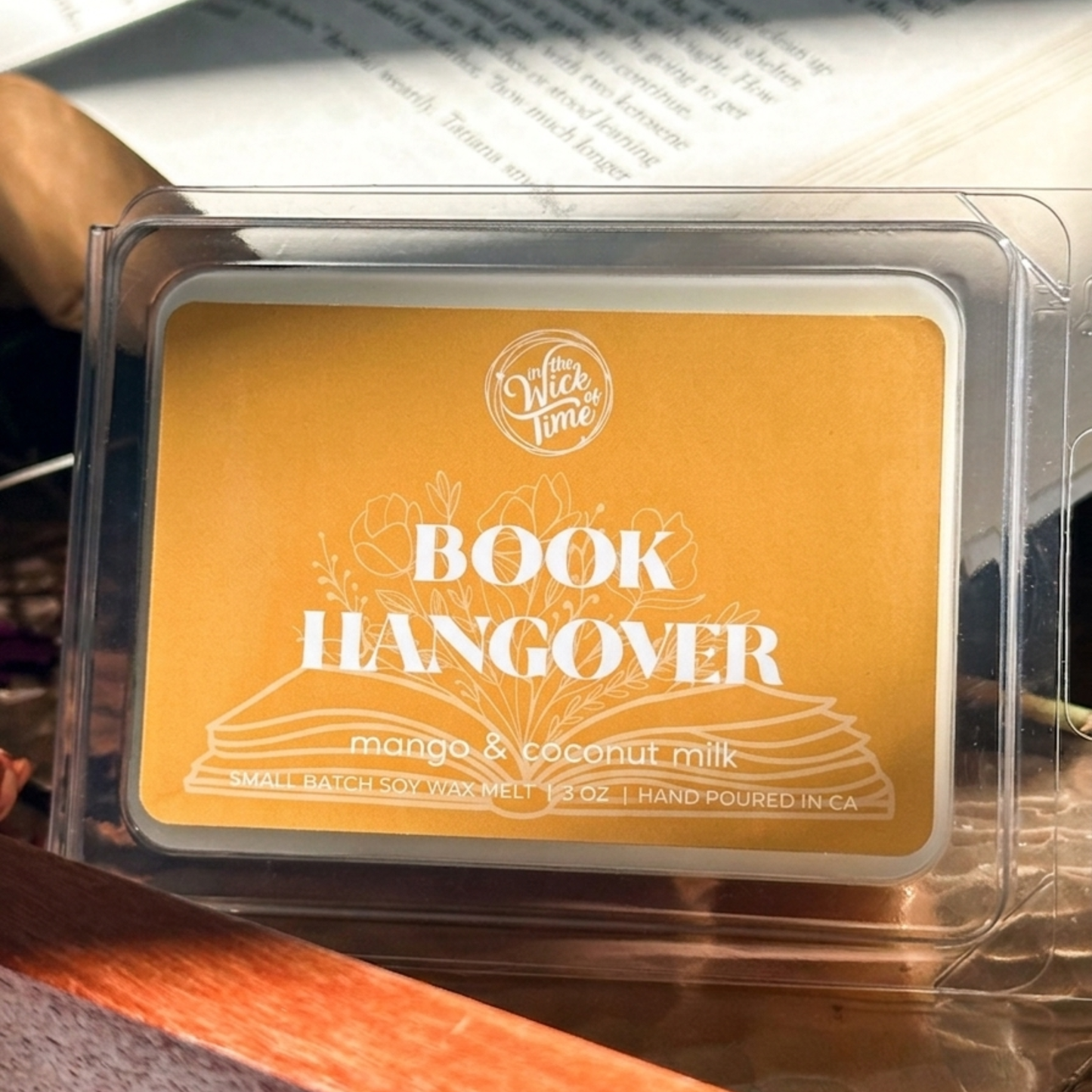 Book Hangover Wax Melt