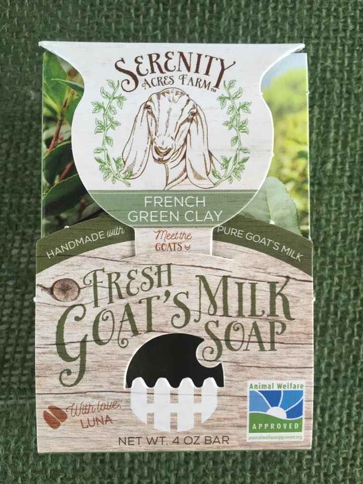 French Green Clay Soap with Goat Milk | Detox & Purify – Serenity Acres Farm™