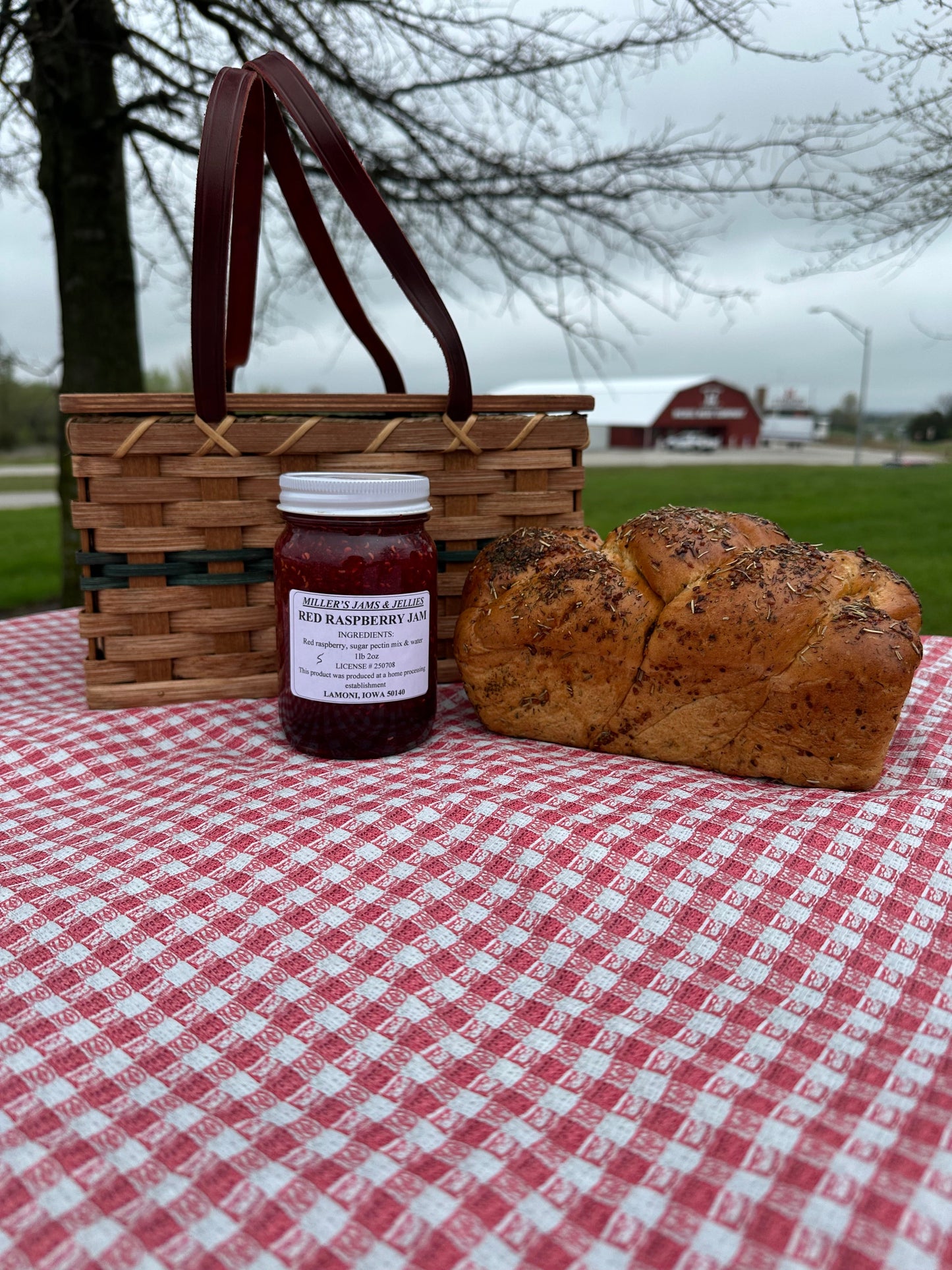 Miller’s Amish-Made Red Raspberry Jam | Local Small Batch Fruit Spread