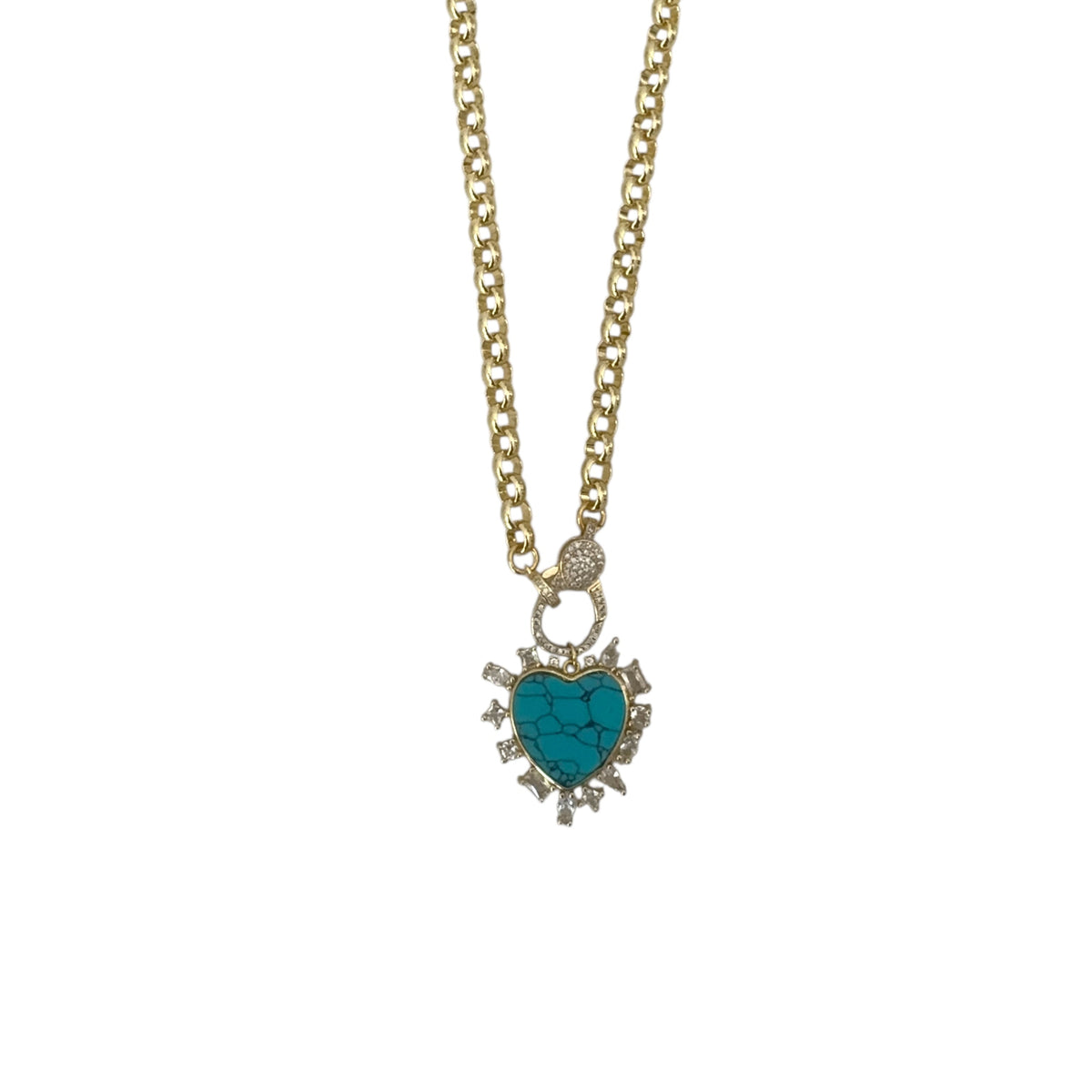 Love  Heart Red Pendant Necklace