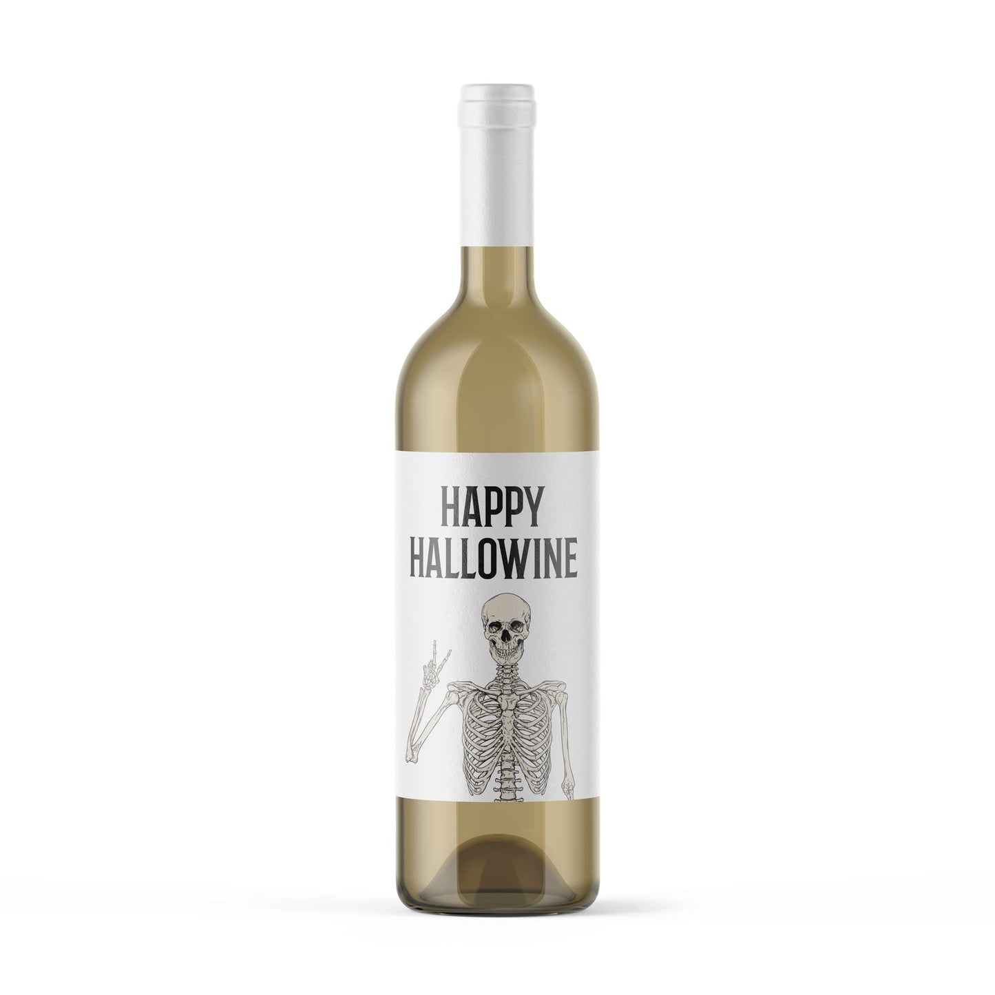 Hallowine Halloween Wine Labels, Pack of 4