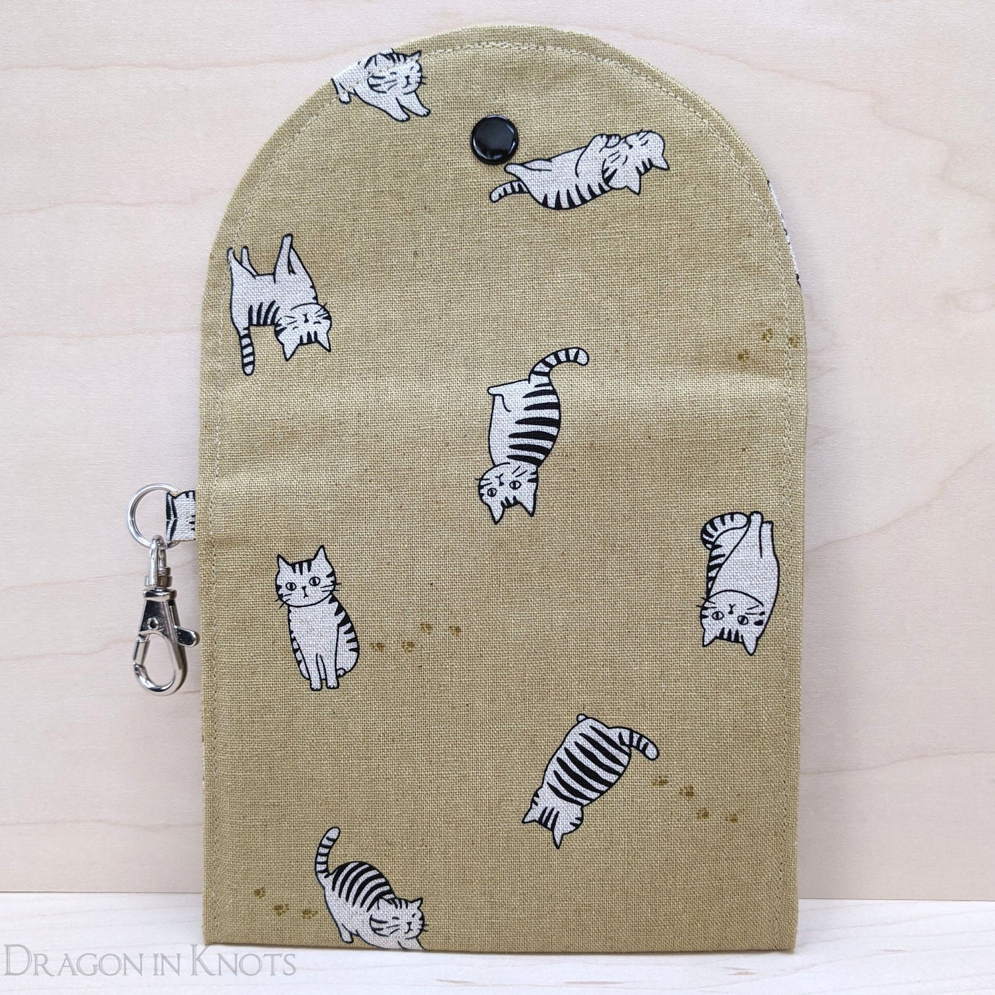 Striped Cats 5in Accessory Pouch