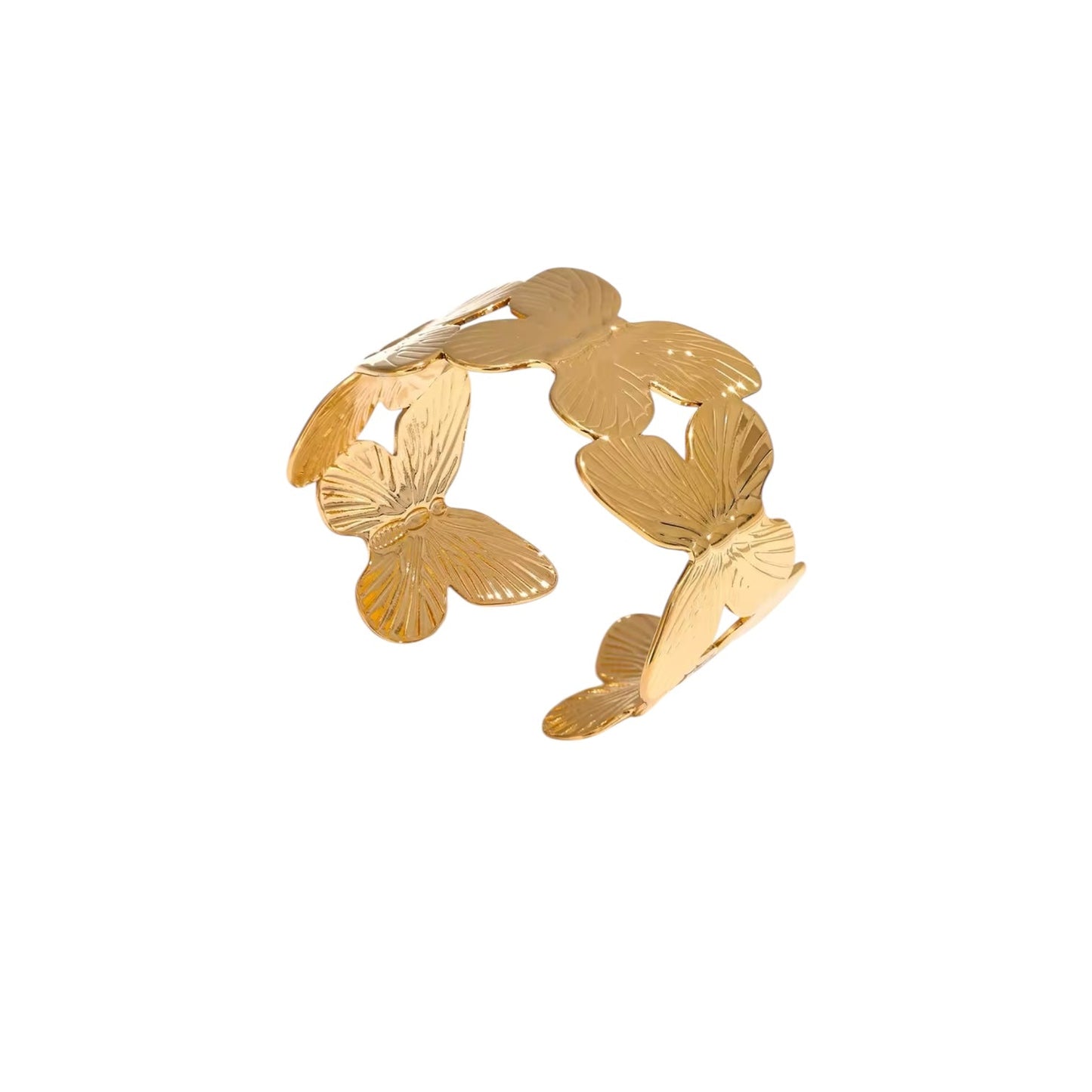 Mariposa Gold Cuff Bracelet