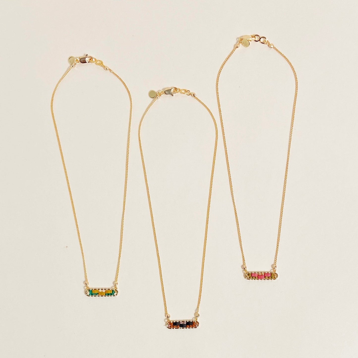 Abstract Necklace in Daisy