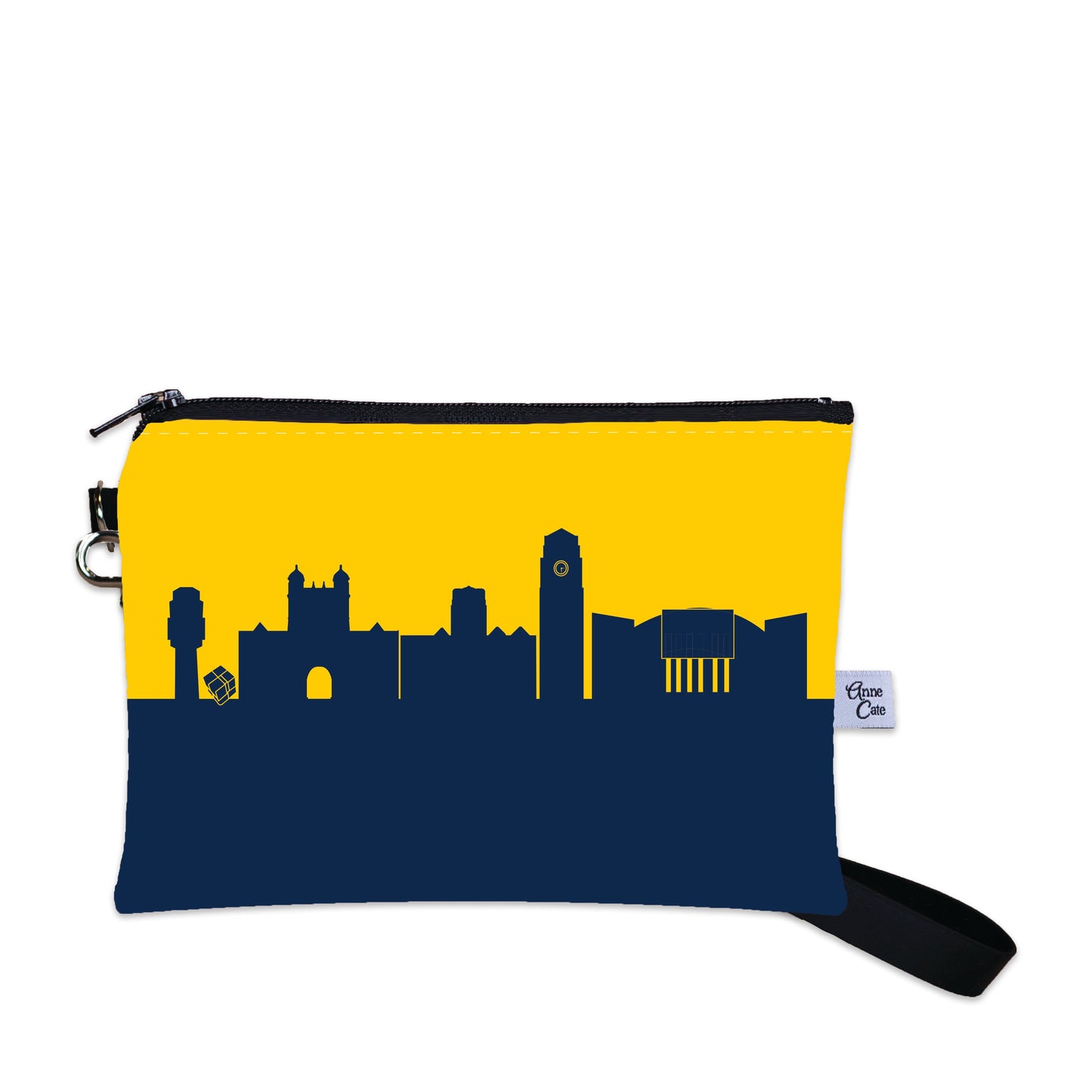 Collegiate Football Stadium Skyline Game Day Wristlet