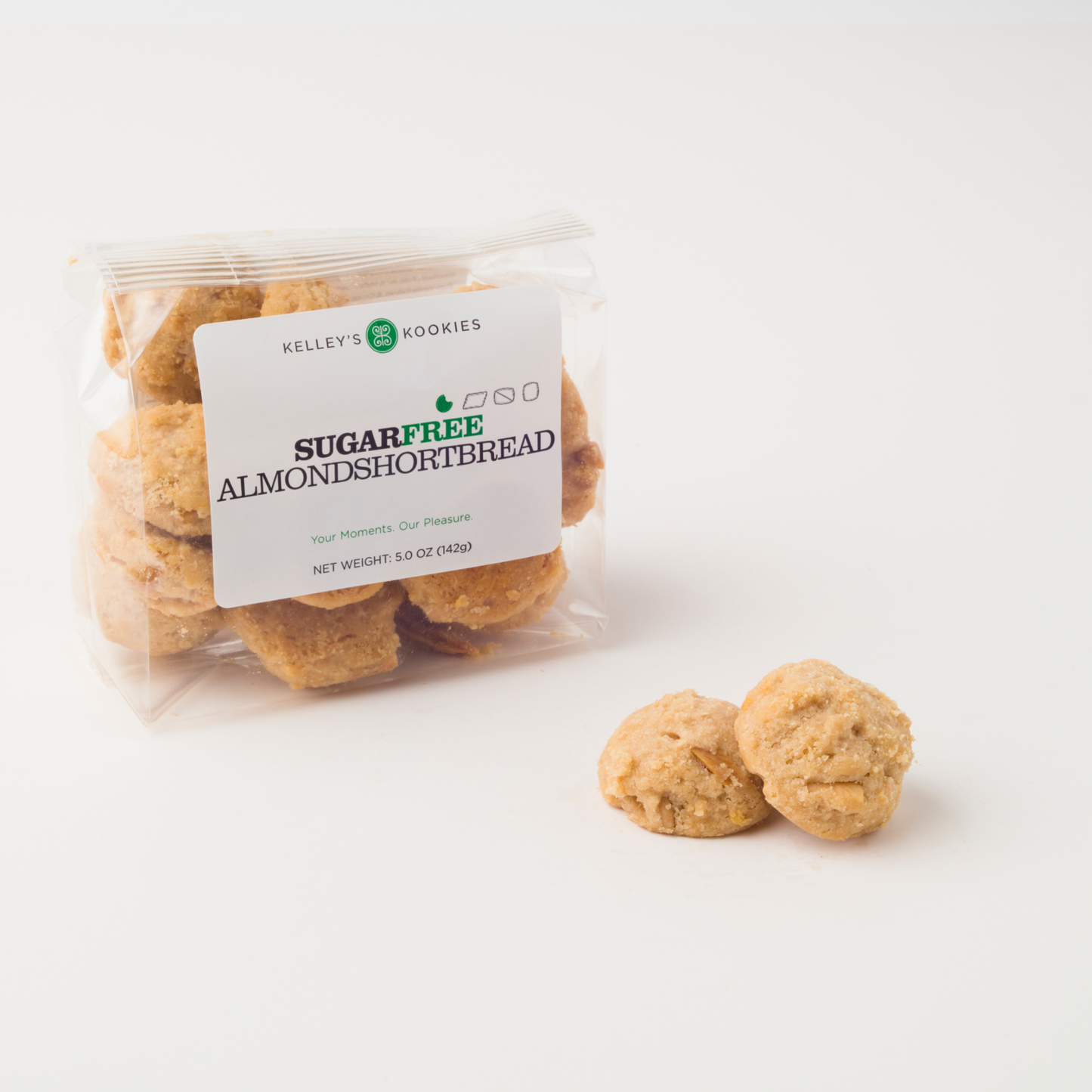 Sugar Free Almond Shortbread