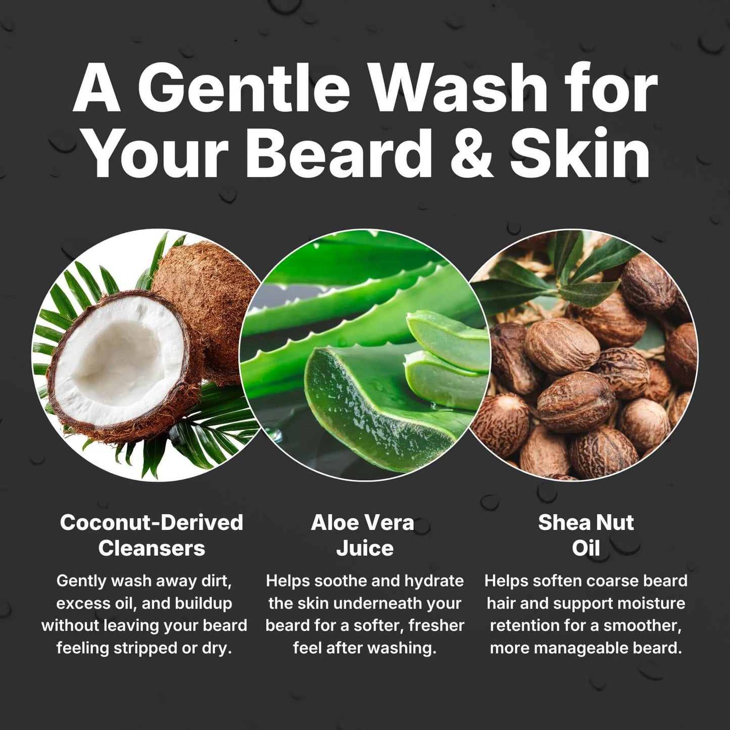 Northern Wind Beard Wash - Bergamot, Cedar, Lavender