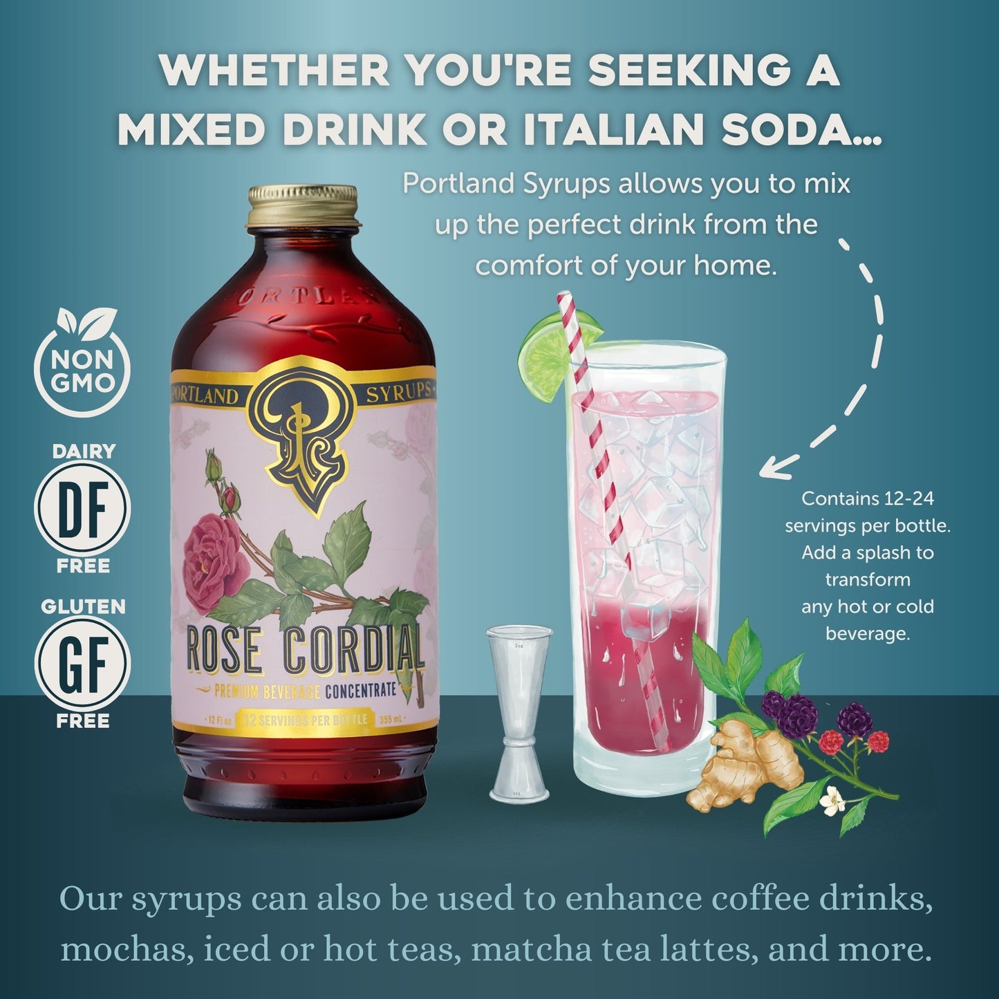 Rose Cordial Syrup