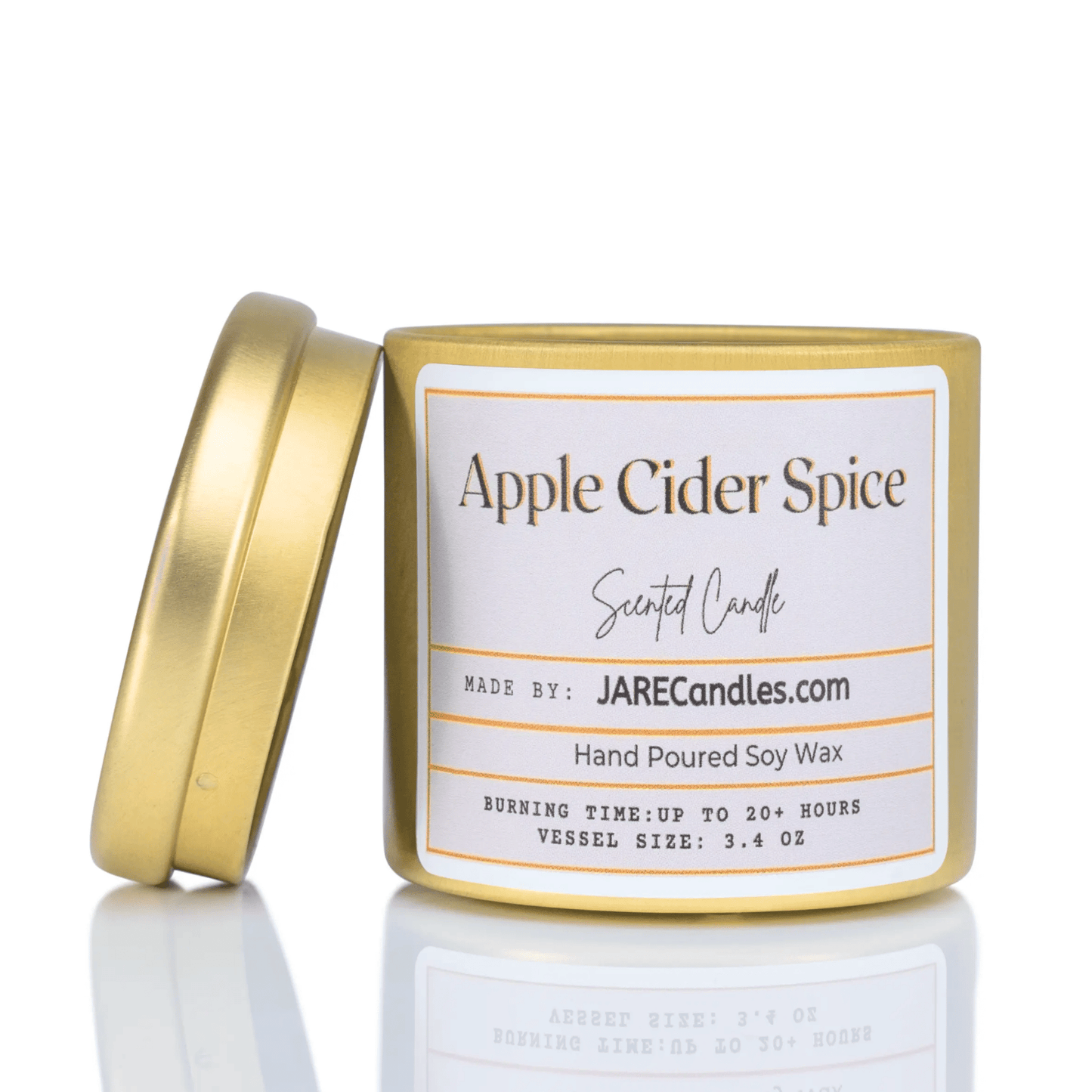 Apple Cider Spice - Spiced Apple & Cinnamon Soy Wax Candle
