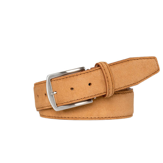 Toast Suede Leather Belt