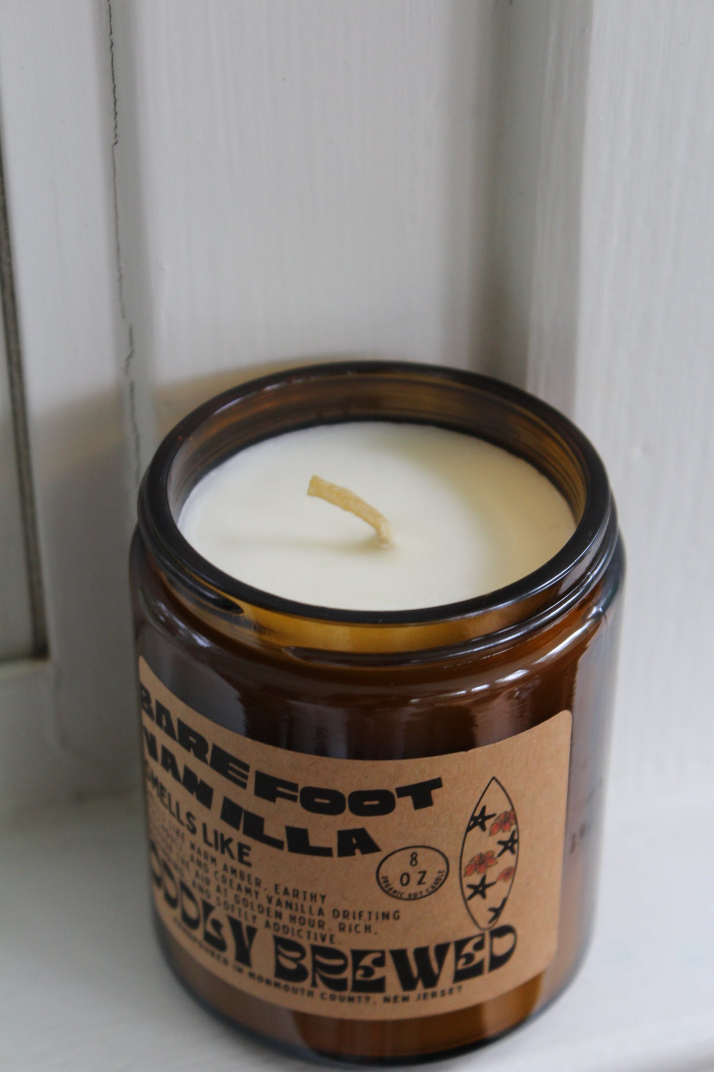 Barefoot Vanilla soy candle