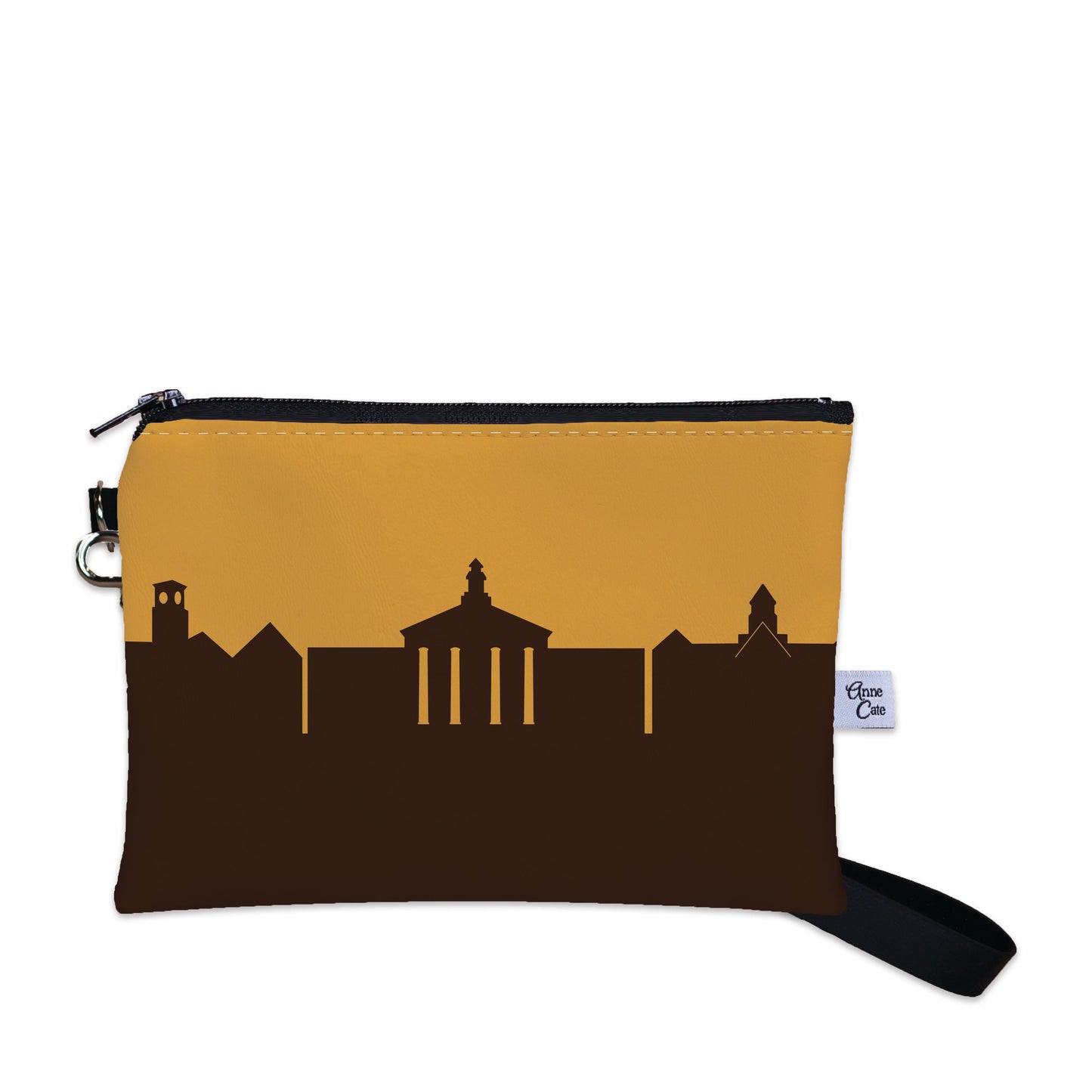 Collegiate Football Stadium Skyline Game Day Wristlet