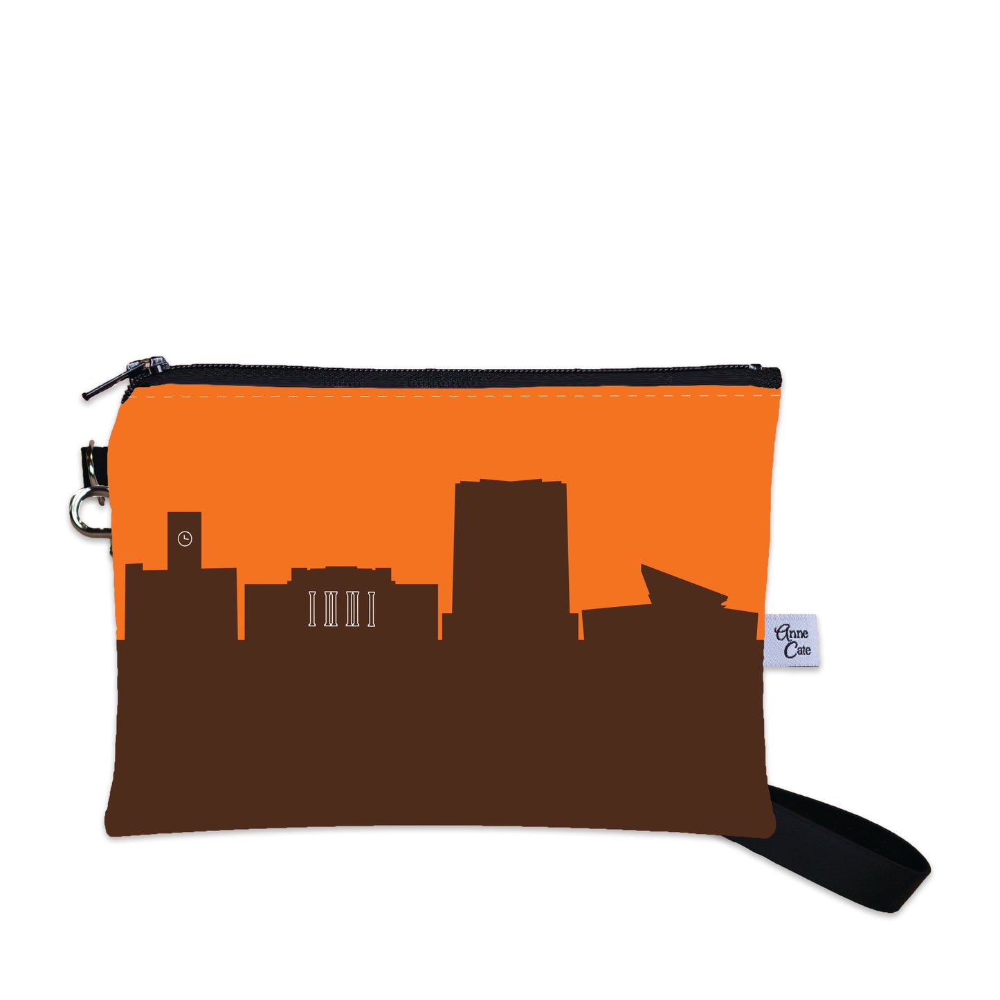 Collegiate Football Stadium Skyline Game Day Wristlet