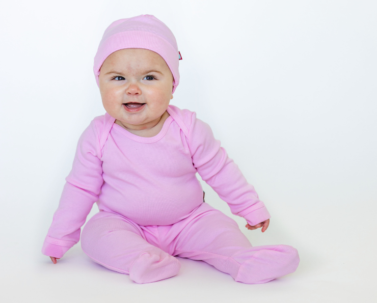 Super-Soft 100% Organic Cotton Baby Rib Beanie Hat| Navy