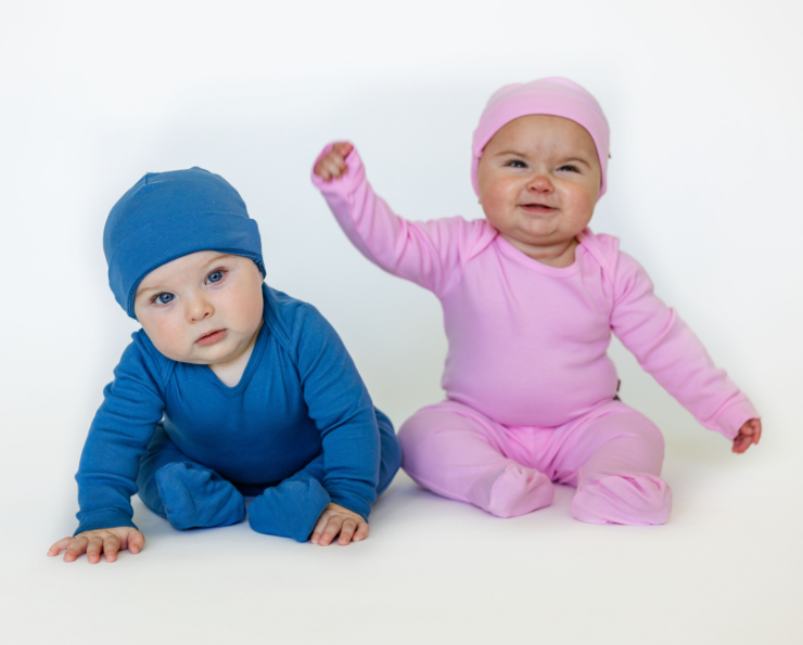 Super-Soft 100% Organic Cotton Baby Rib Beanie Hat| Navy