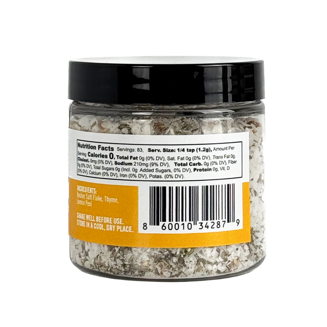 Thyme & Lemon Finishing Salt