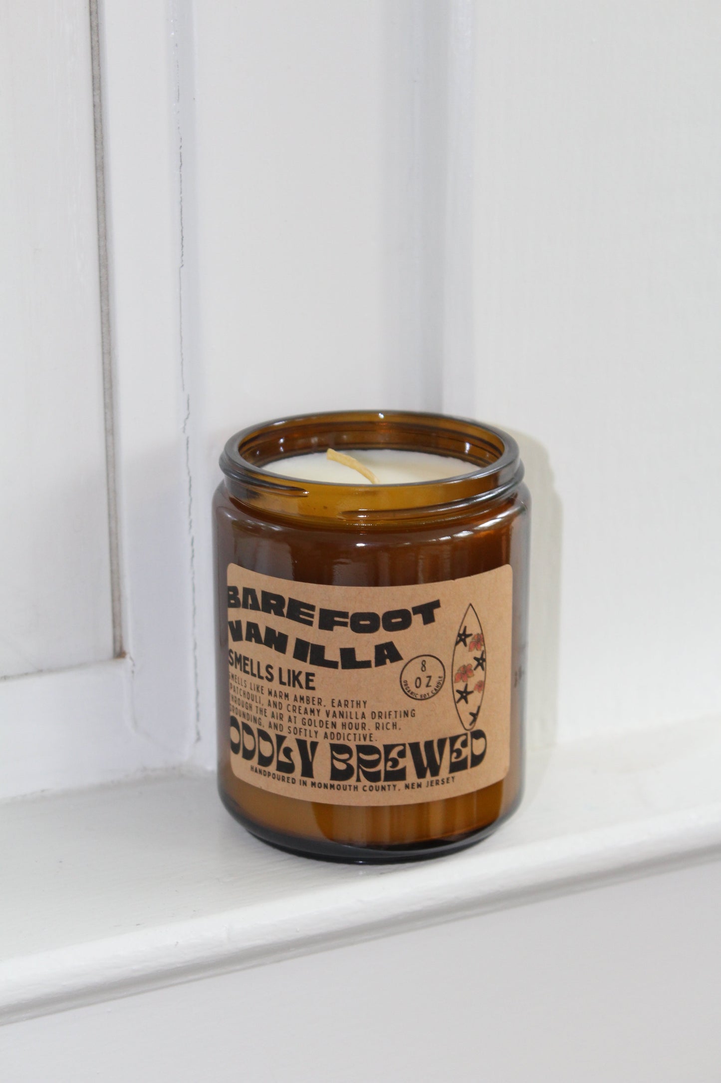 Barefoot Vanilla soy candle