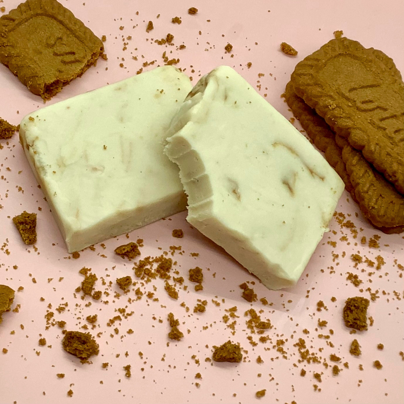 Biscoff Cheesecake Fudge