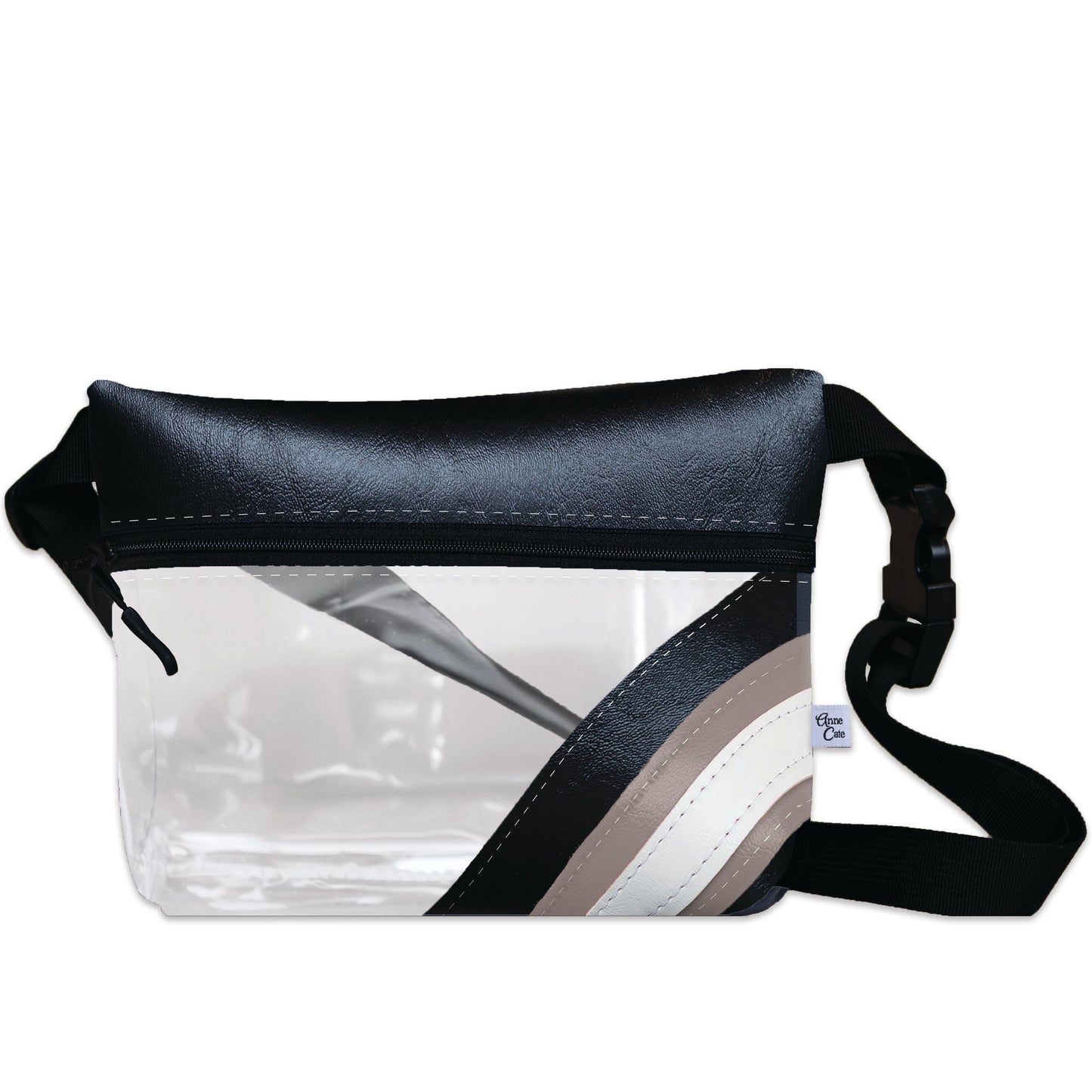Football Stadium Clear Stripe Game Day Fanny Pack
