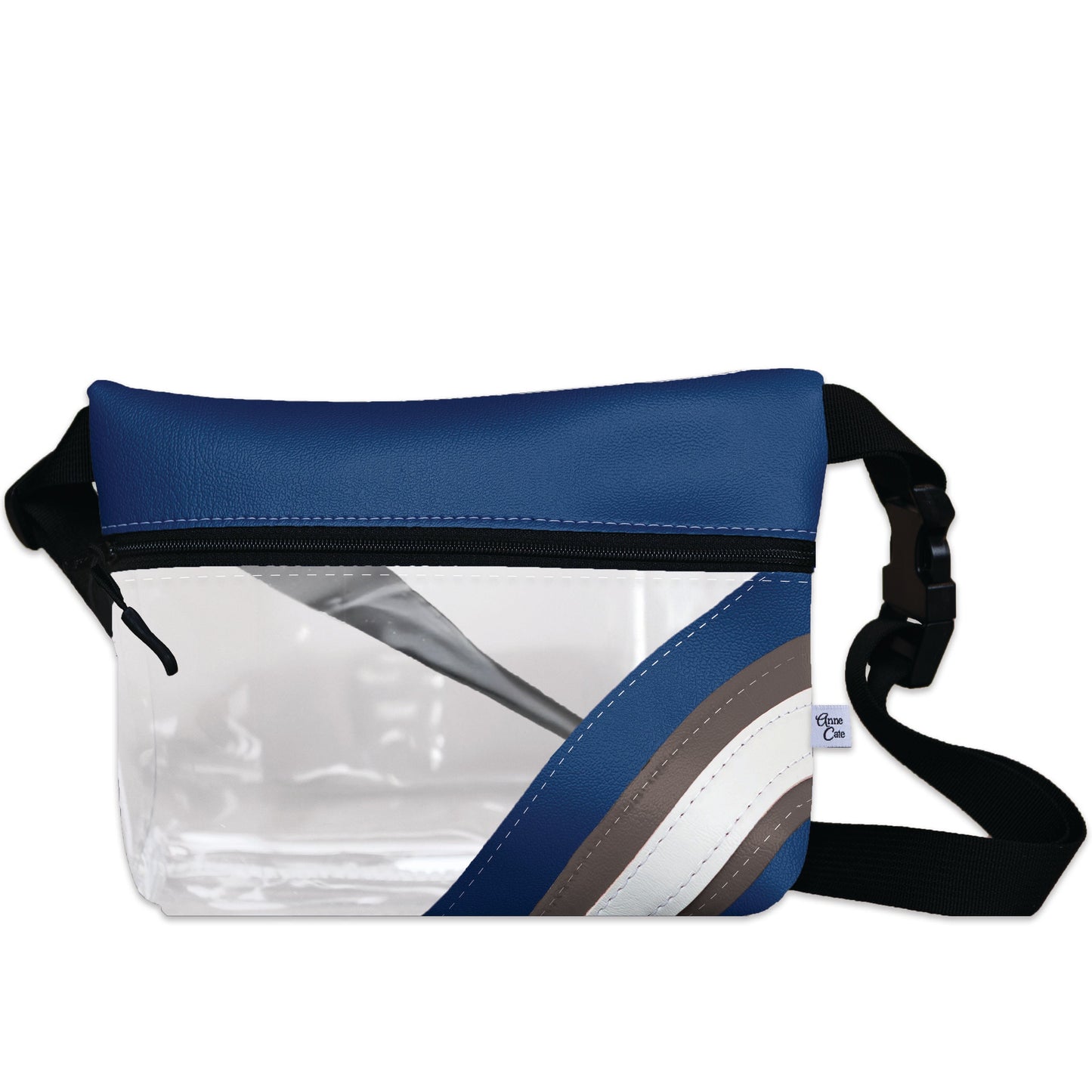 Football Stadium Clear Stripe Game Day Fanny Pack