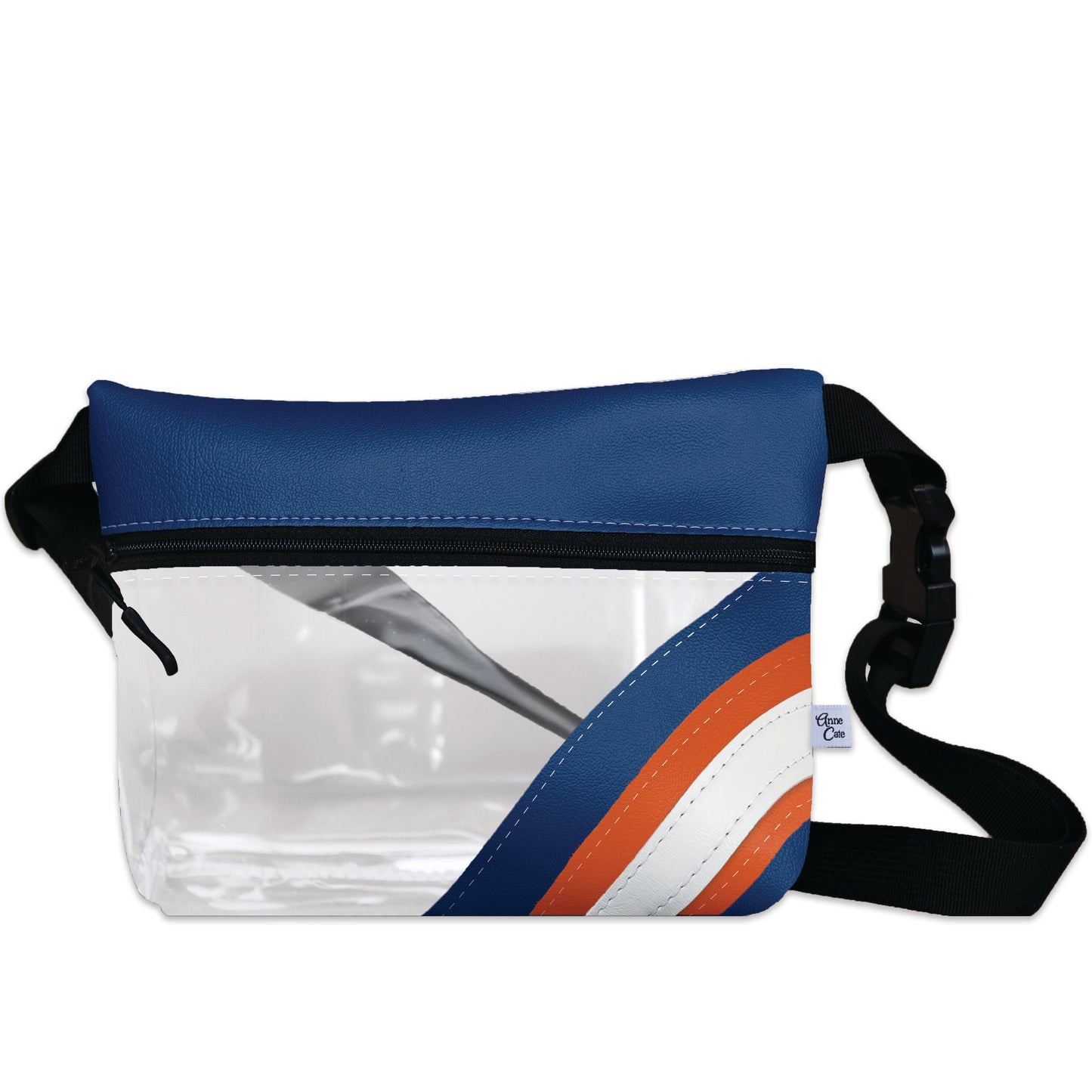 Collegiate Football Stadium Clear Stripe Game Day Fanny Pack