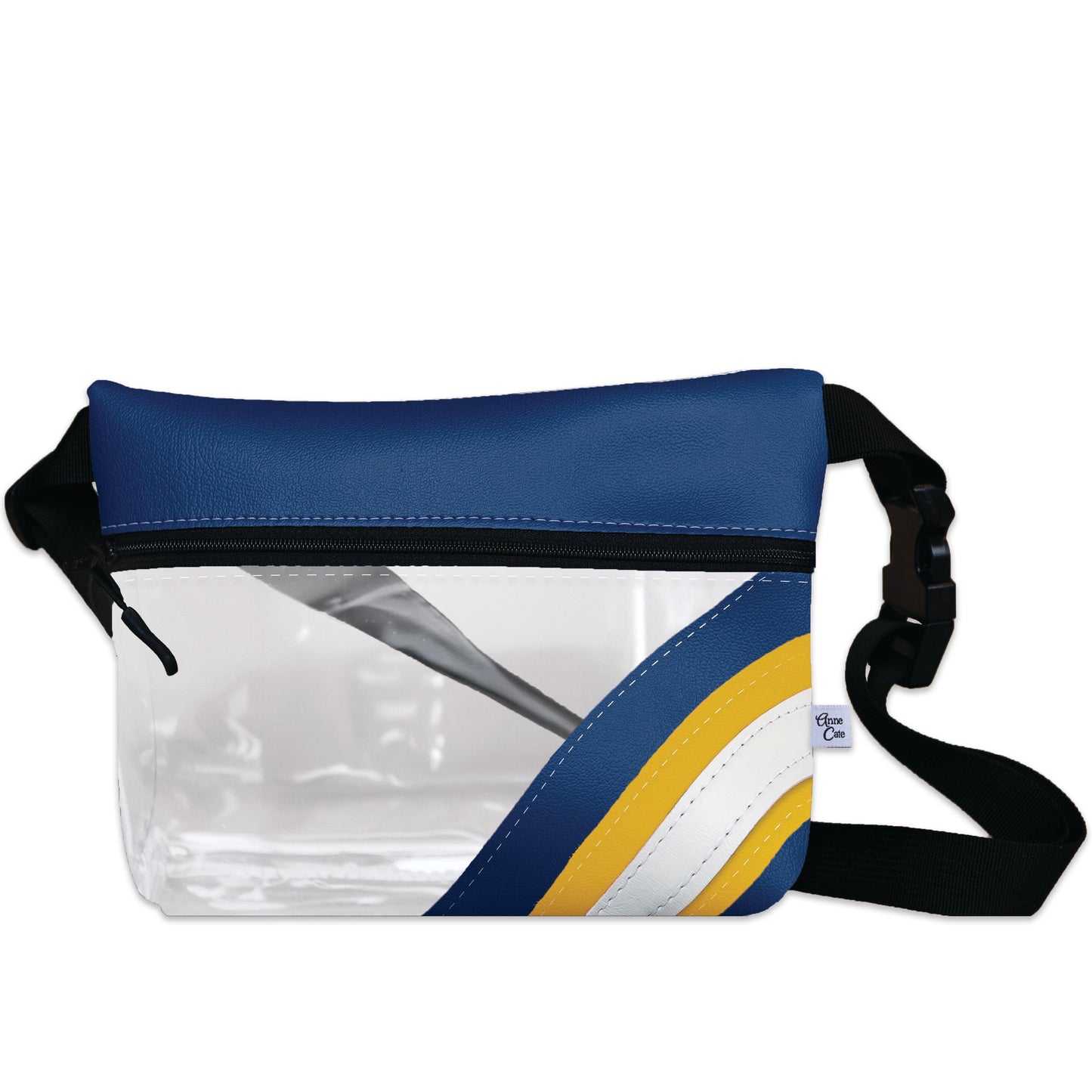Football Stadium Clear Stripe Game Day Fanny Pack