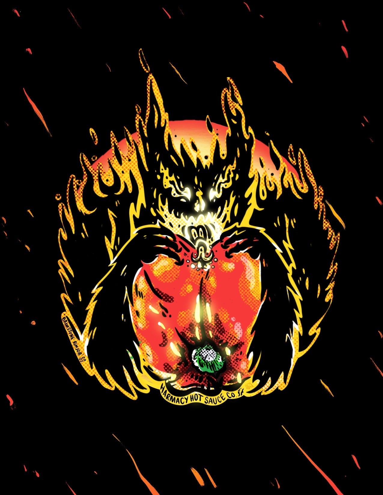 Brimstone - Roasted Red Pepper & Tahini (9oz)
