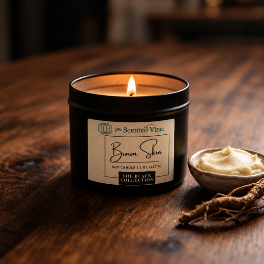 Brown Skin Soy Candle