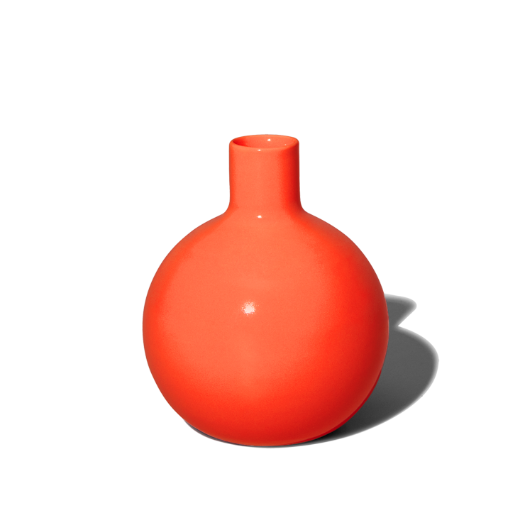 Bud Vase in Persimmon