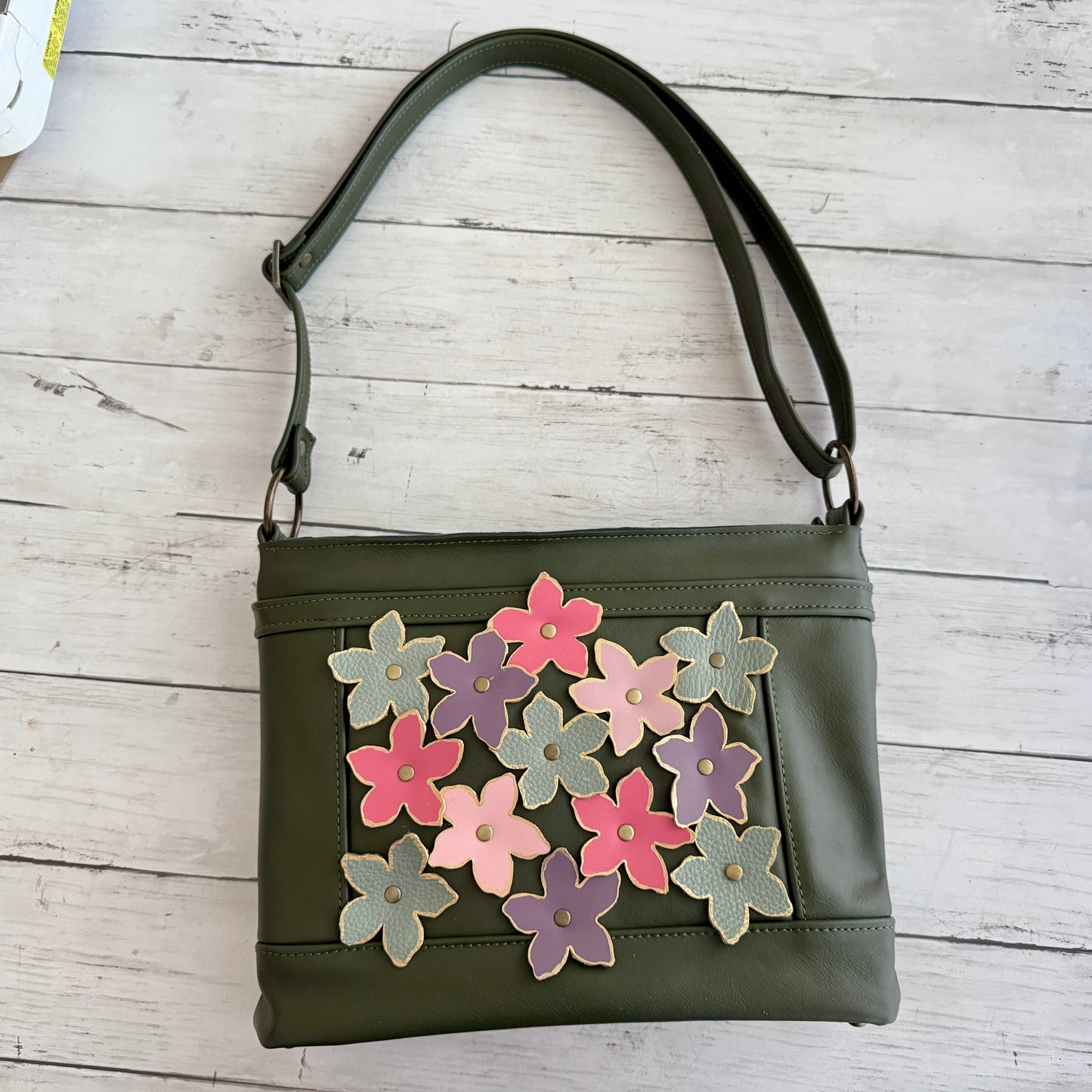 Archive Micro in Olive with Blossoms, RTS