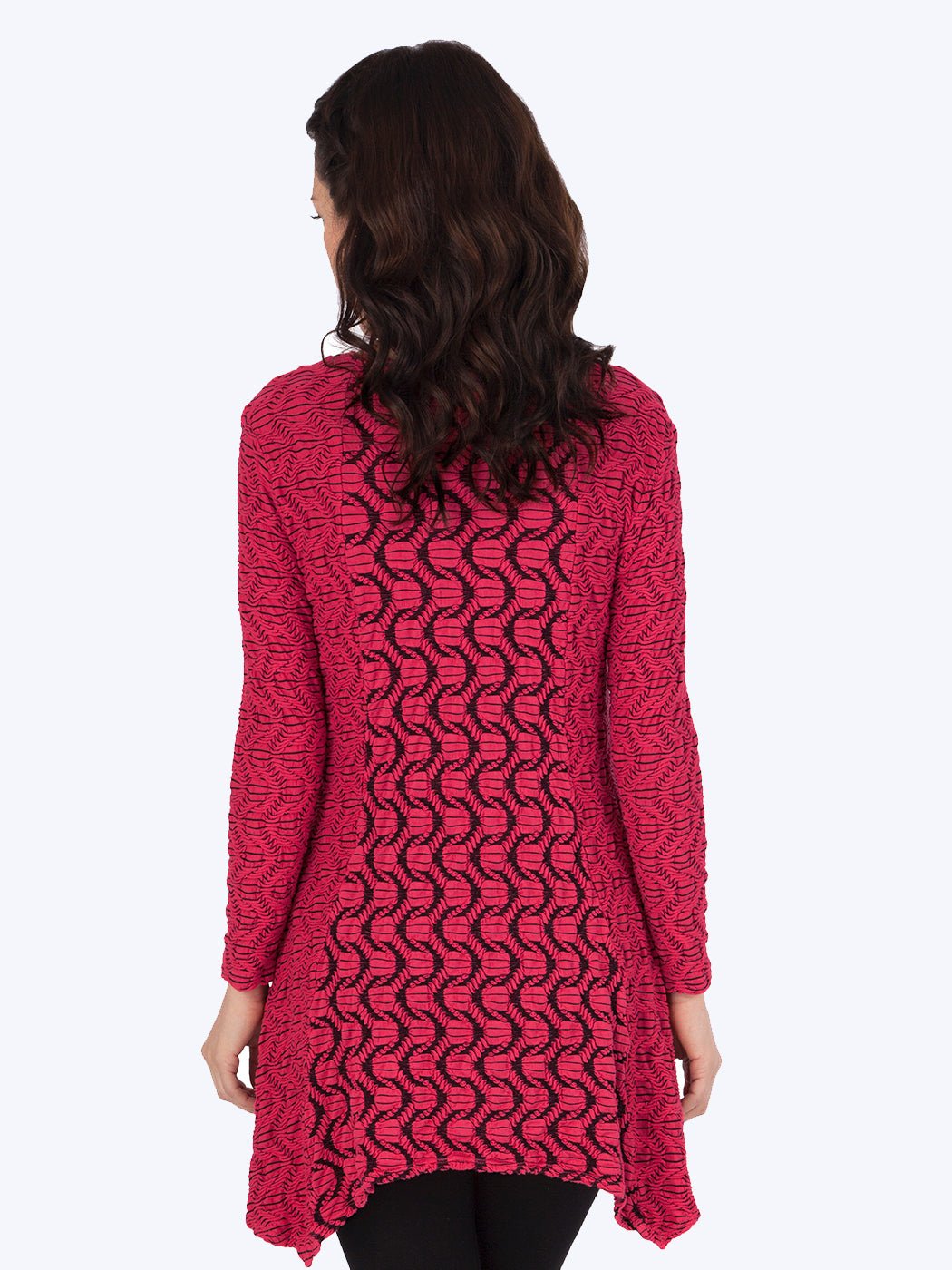 Tianello Innu Knit Jersey Jaquard "Aston" Tunic XS