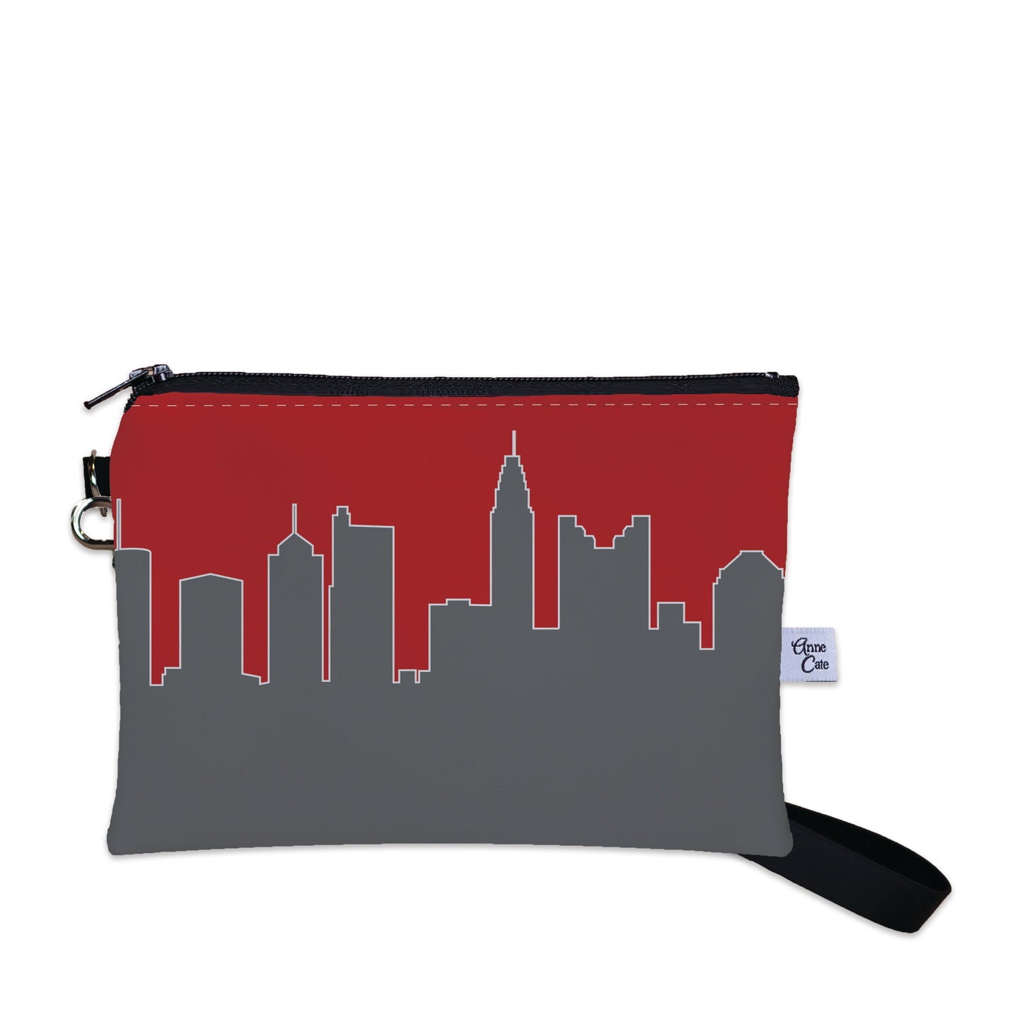 Collegiate Football Stadium Skyline Game Day Wristlet