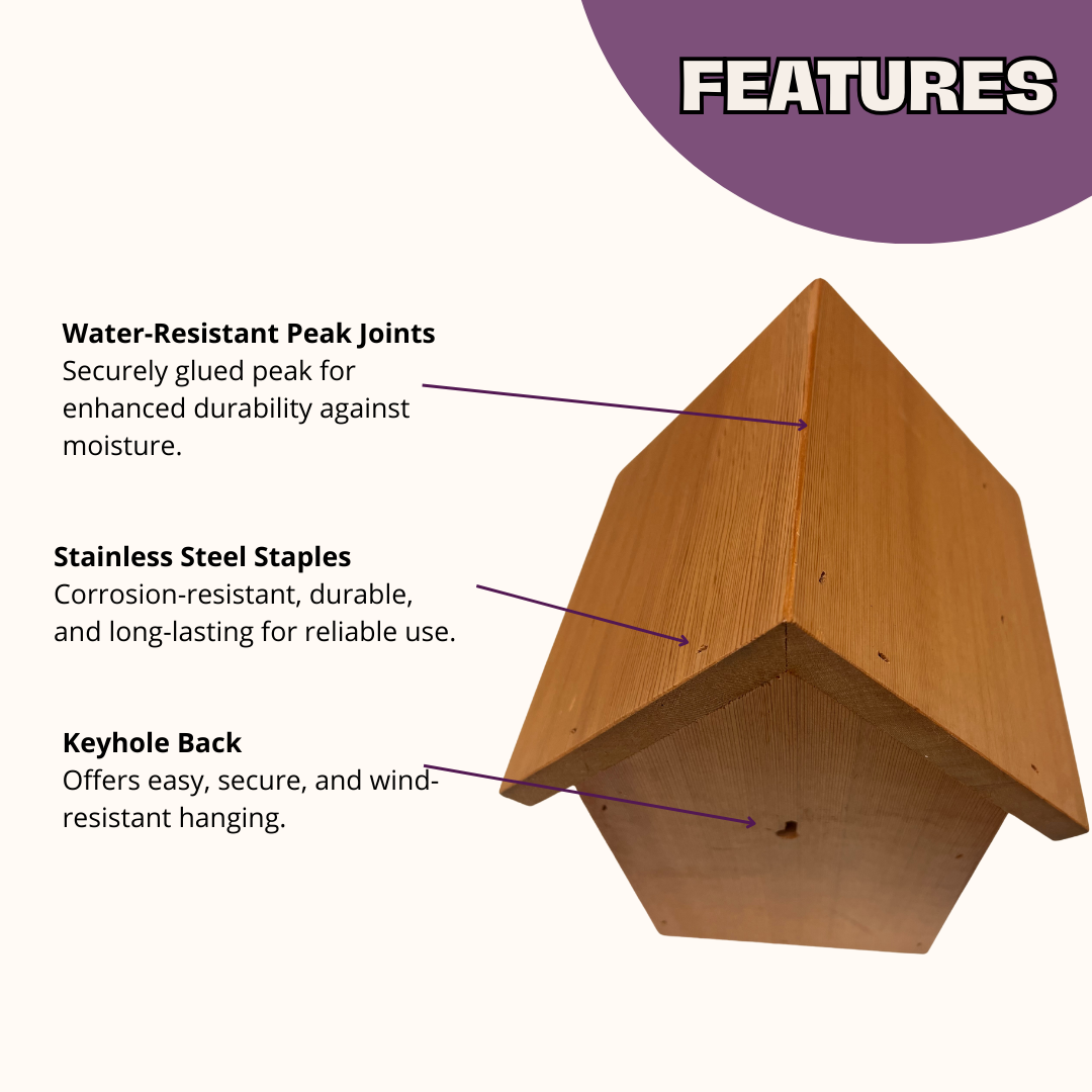 Chalet Bee House Complete Kit with Bee Certificate