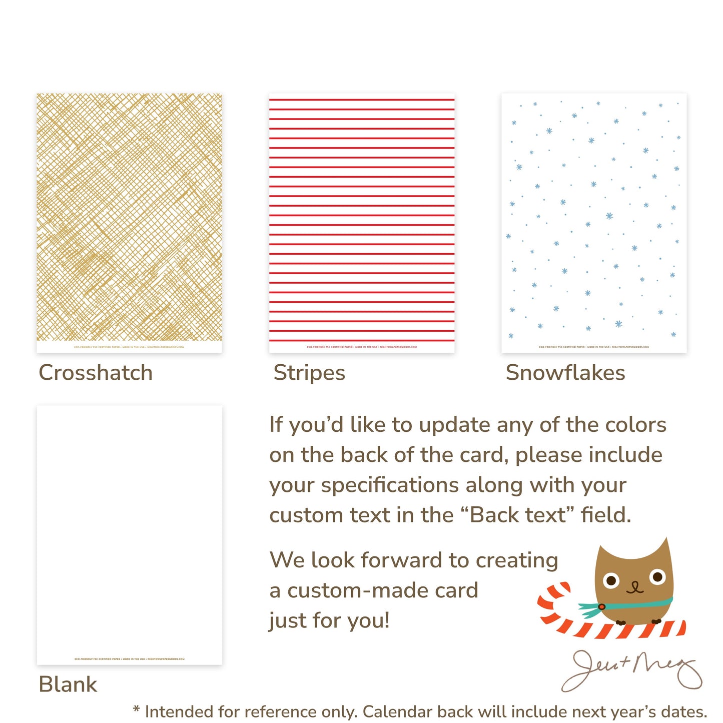 Peace Flowers Bright Custom Holiday Card - Wood or Paper
