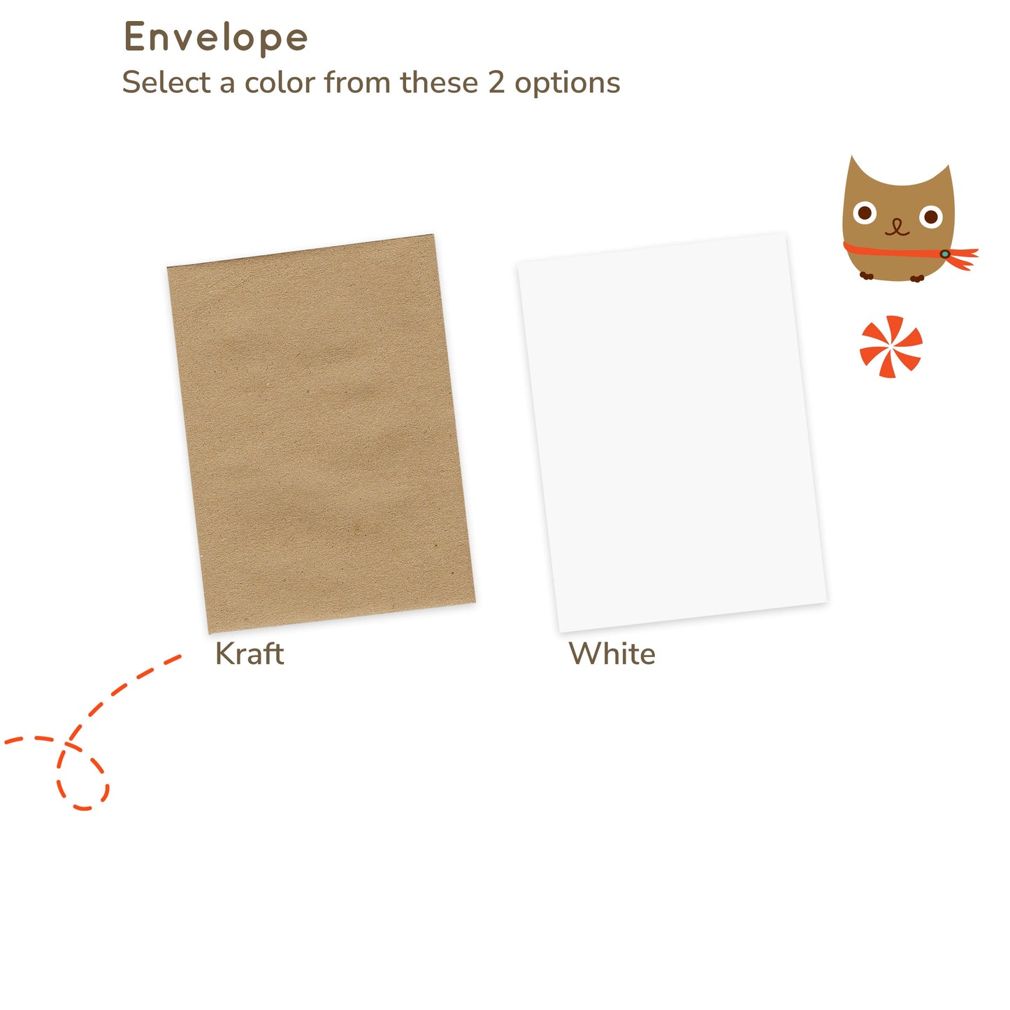 Gnome Home Custom Folded Paper Holiday Card
