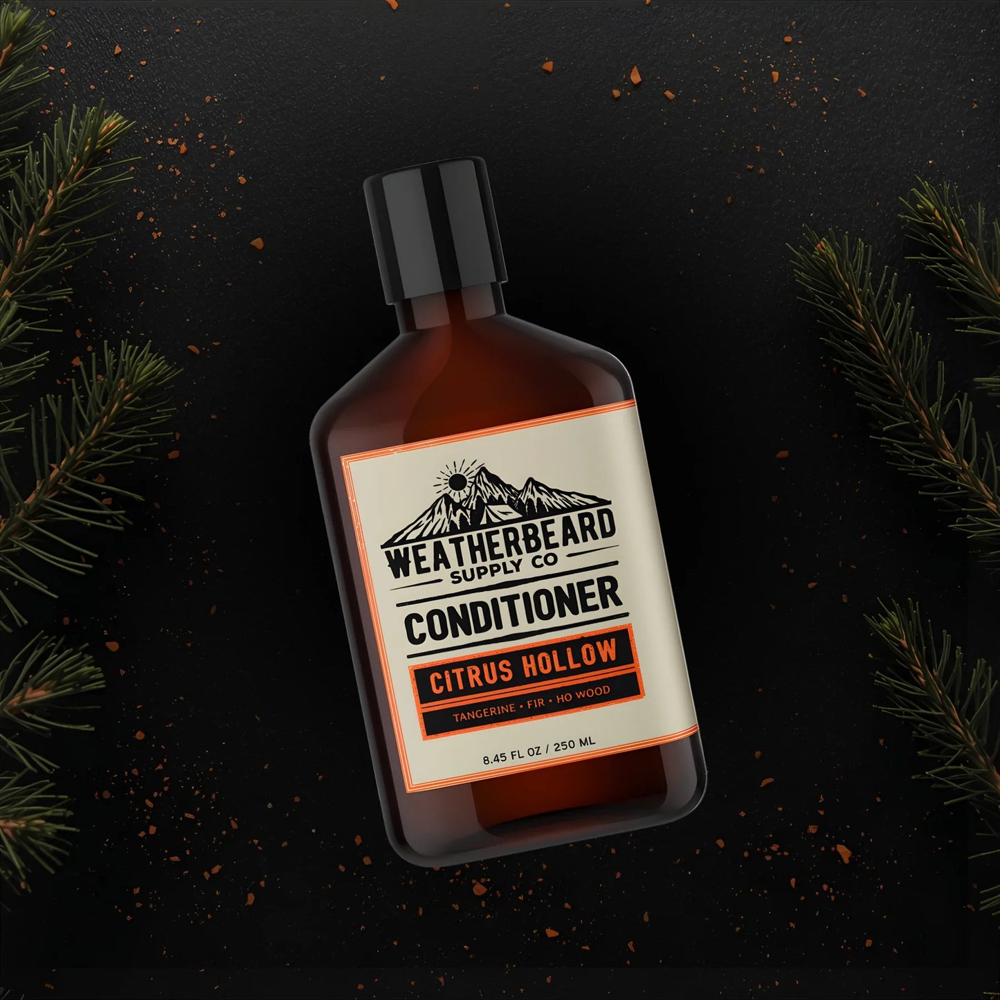 Citrus Hollow Beard Conditioner - Tangerine, Fir, Ho Wood