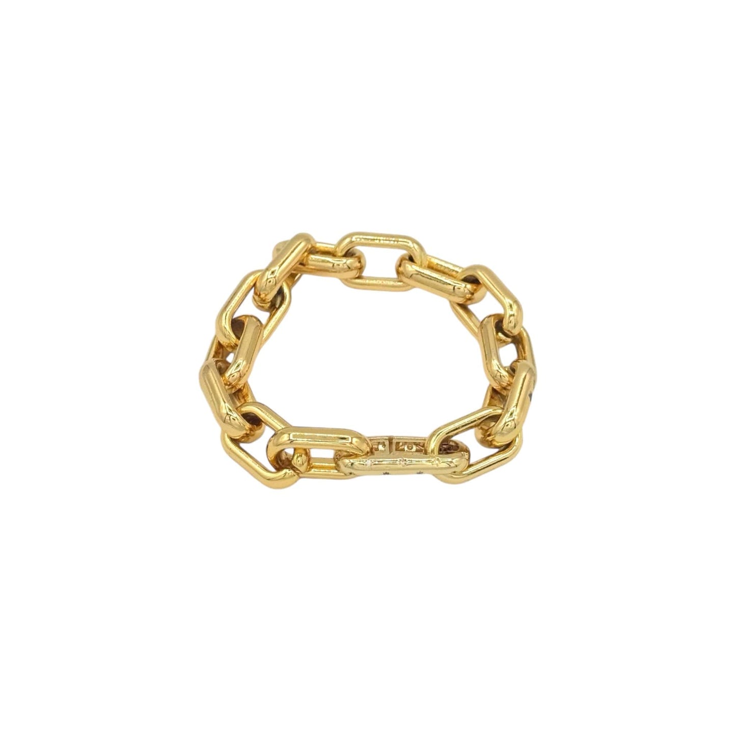 Cleopatra Bold Gold Chain Bracelet
